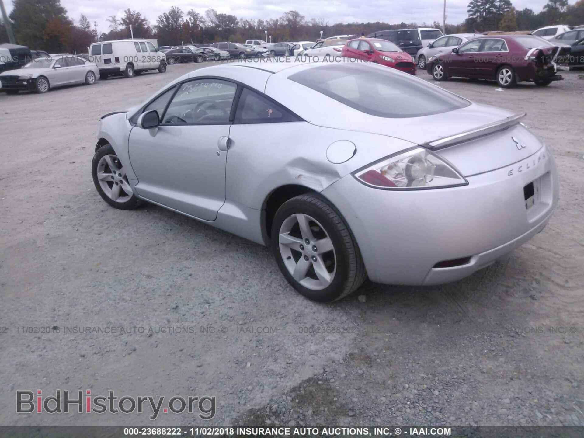 2007 MITSUBISHI ECLIPSE - VIN: 4A3AK24F17E068195 - Photo 3