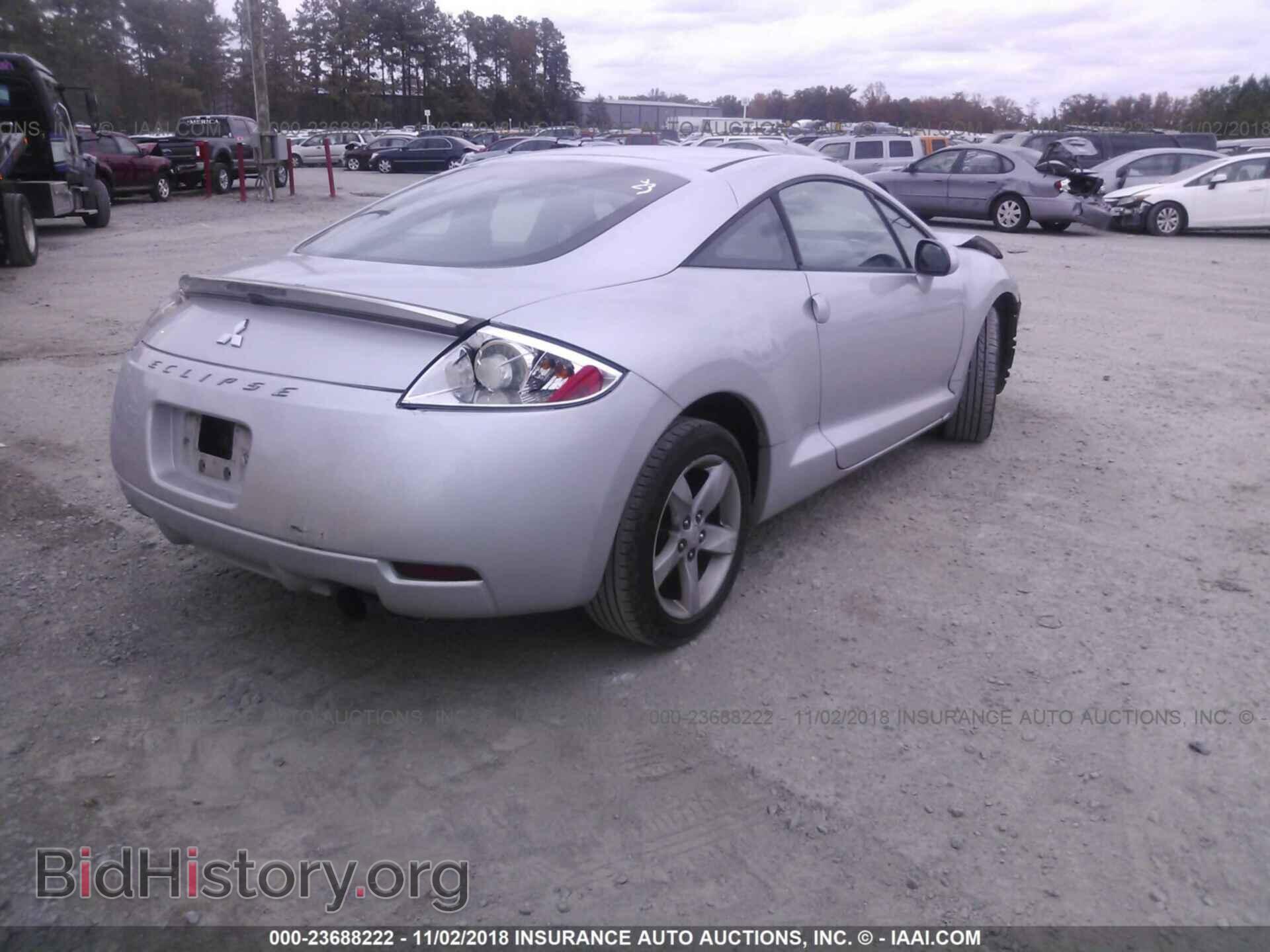 2007 MITSUBISHI ECLIPSE - VIN: 4A3AK24F17E068195 - Photo 4