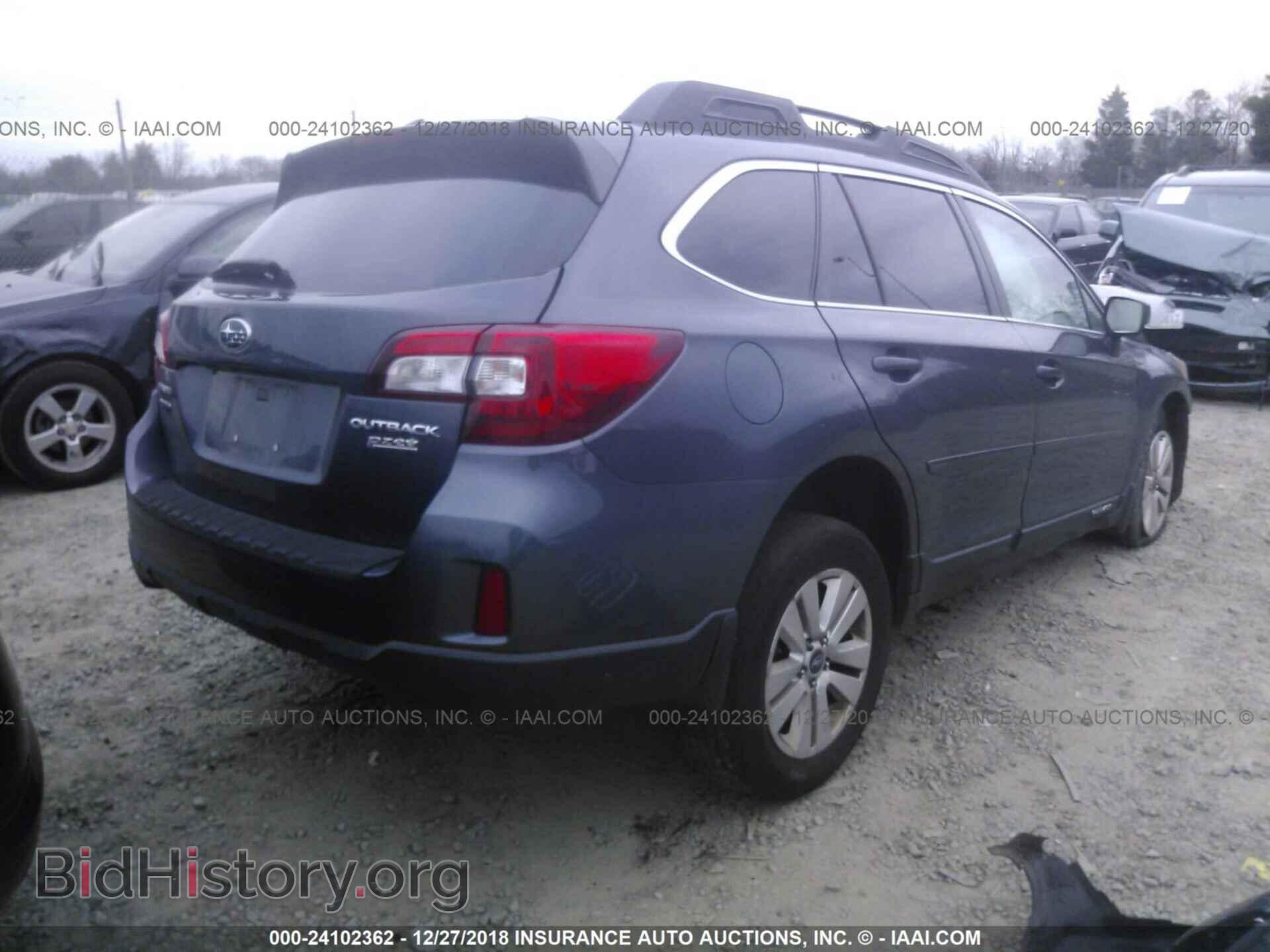 2015 SUBARU OUTBACK - VIN: 4S4BSADC2F3287759 - Photo 4