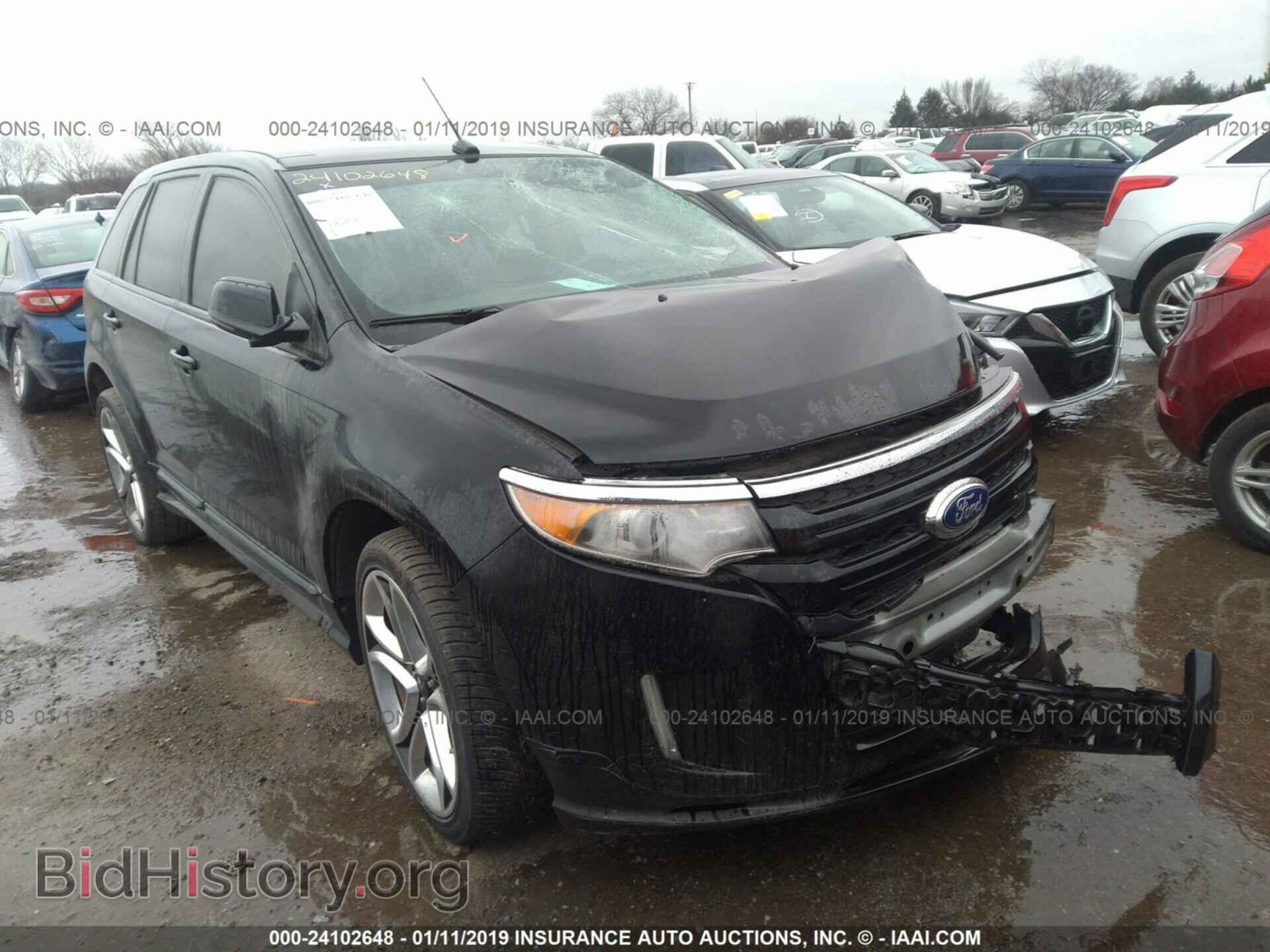Фотография 2FMDK3AK2DBA10106 - FORD EDGE 2013