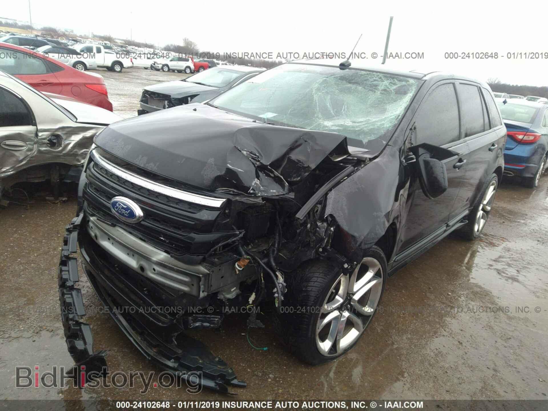 2013 FORD EDGE - VIN: 2FMDK3AK2DBA10106 - Фото 2