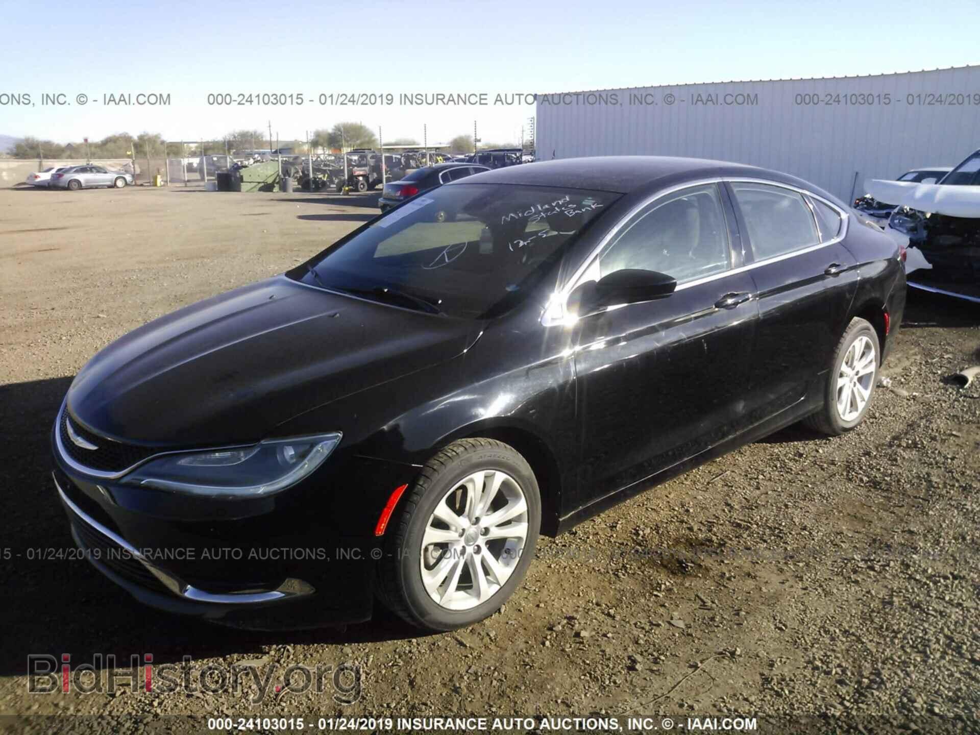 2015 CHRYSLER 200 - VIN: 1C3CCCAB3FN604227 - Photo 2