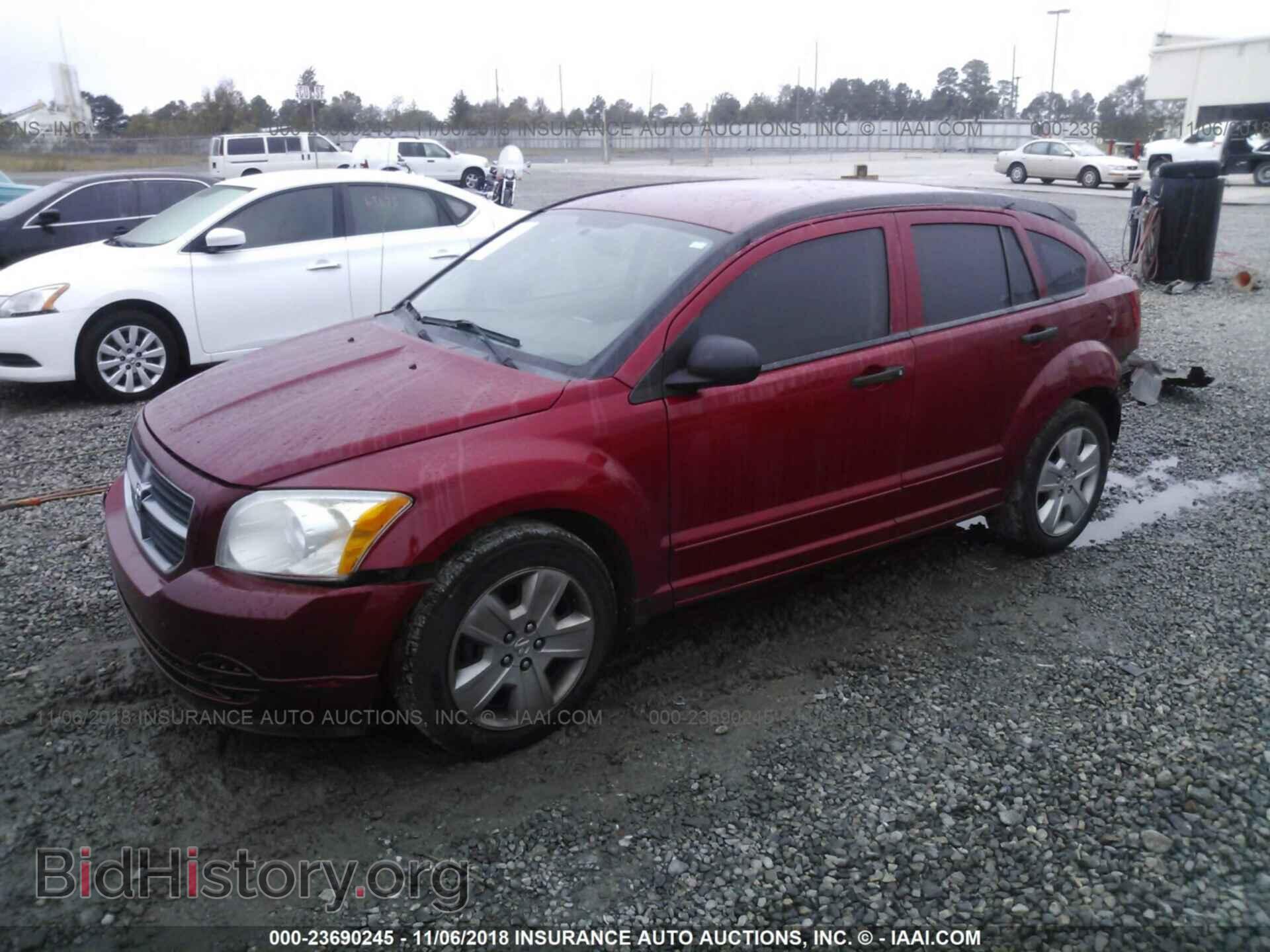 2007 DODGE CALIBER - VIN: 1B3HB48B37D312778 - Фото 2