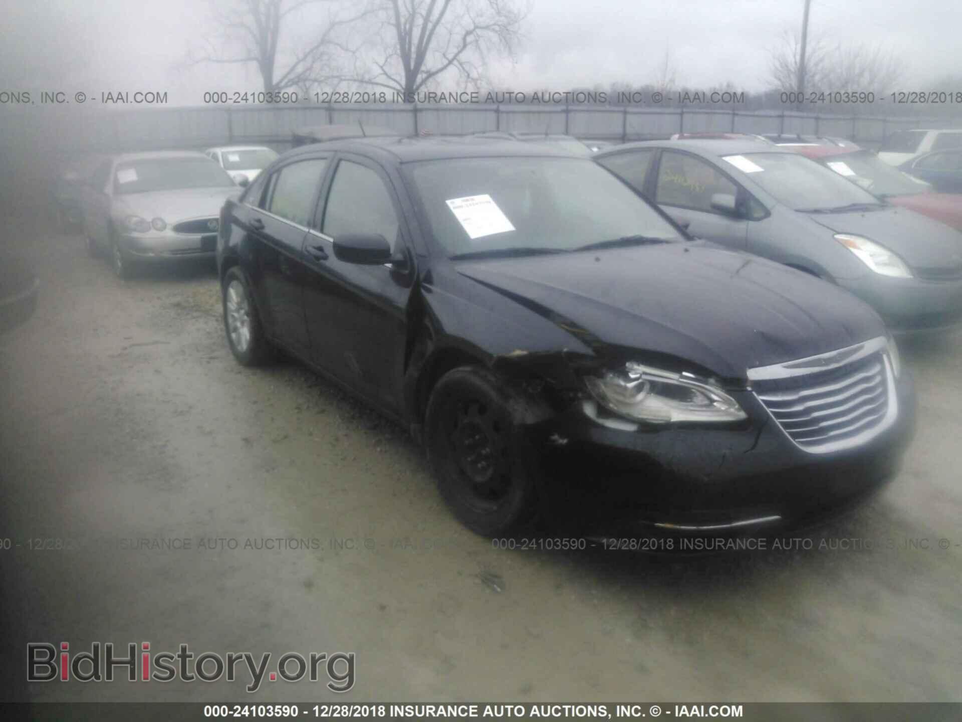 Фотография 1C3CCBABXCN320938 - CHRYSLER 200 2012