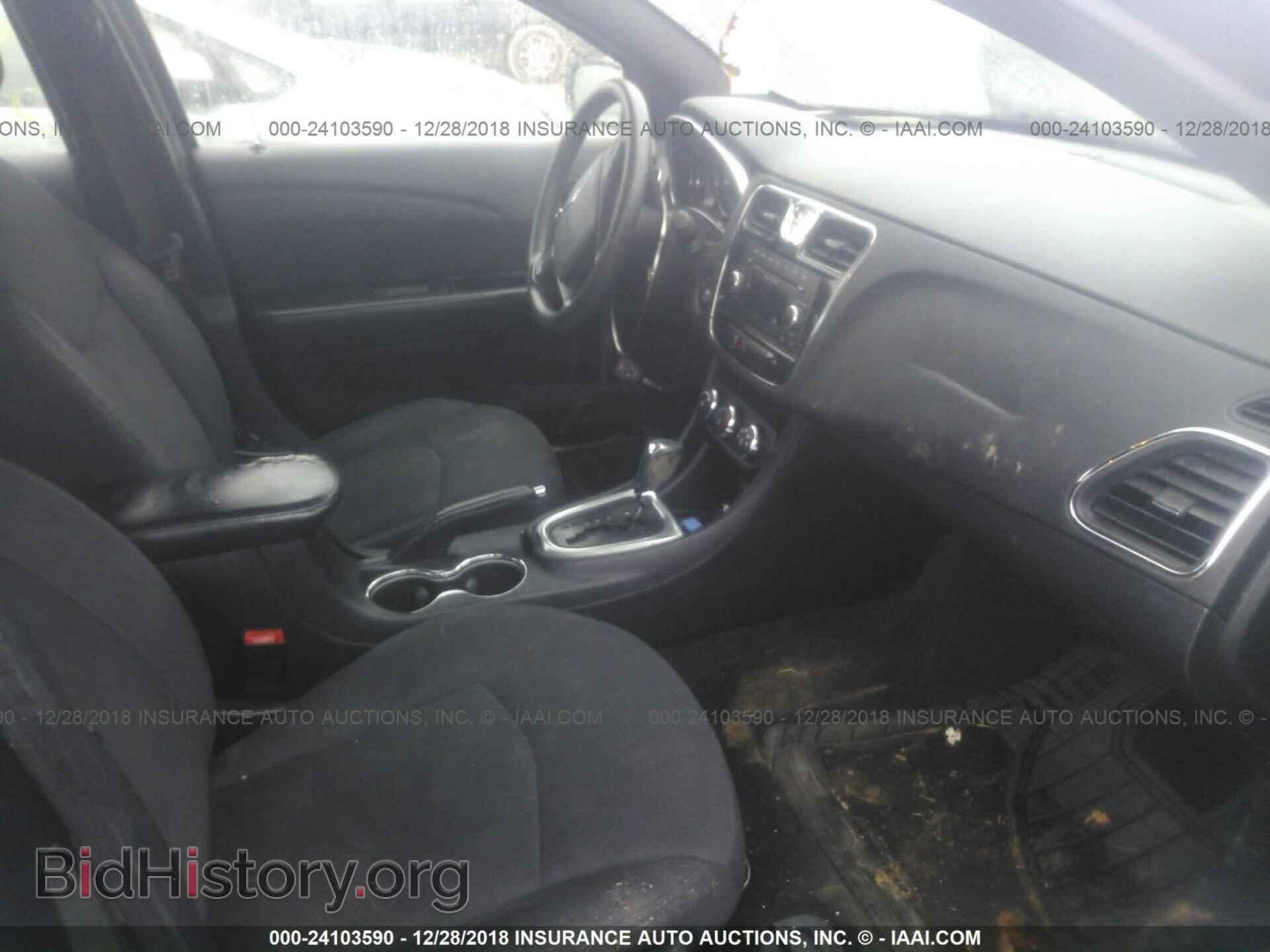 2012 CHRYSLER 200 - VIN: 1C3CCBABXCN320938 - Фото 5