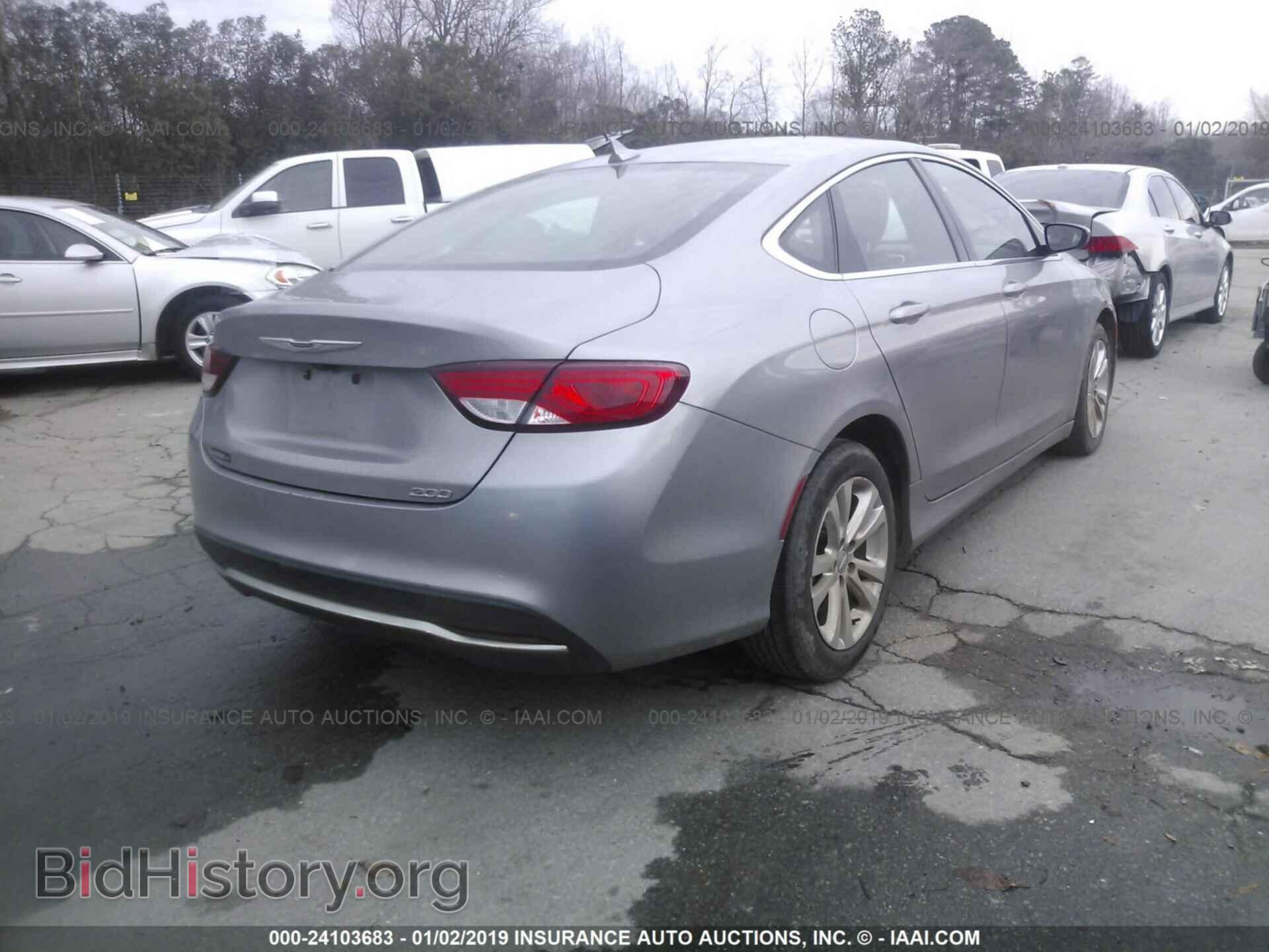 2017 CHRYSLER 200 - VIN: 1C3CCCAB5HN503676 - Фото 4