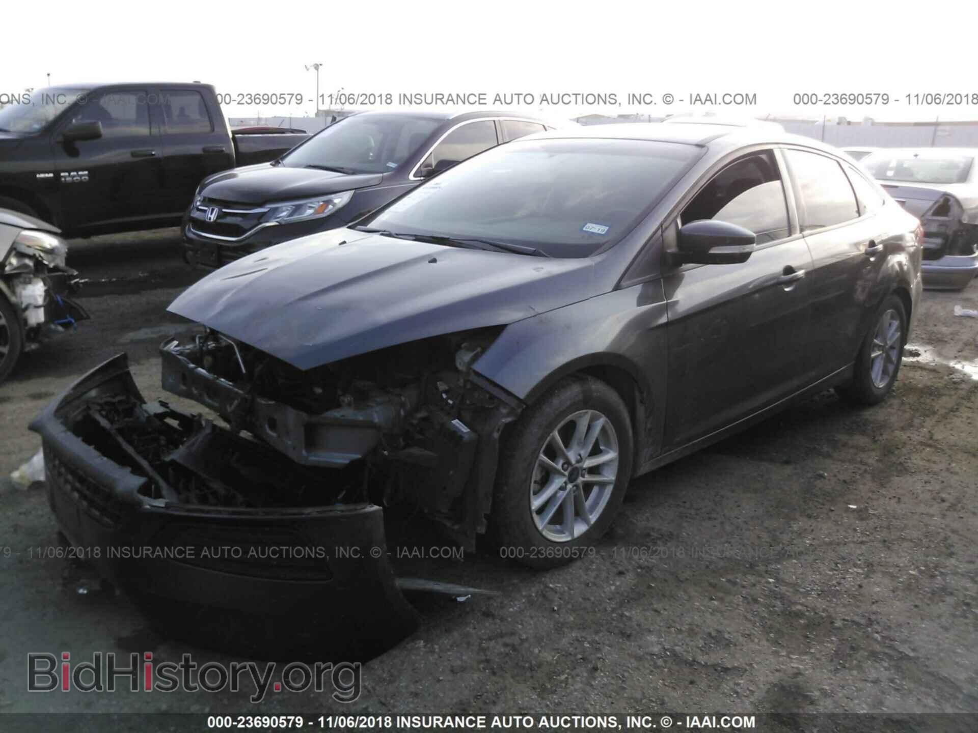 2017 FORD FOCUS - VIN: 1FADP3F23HL244636 - Фото 2