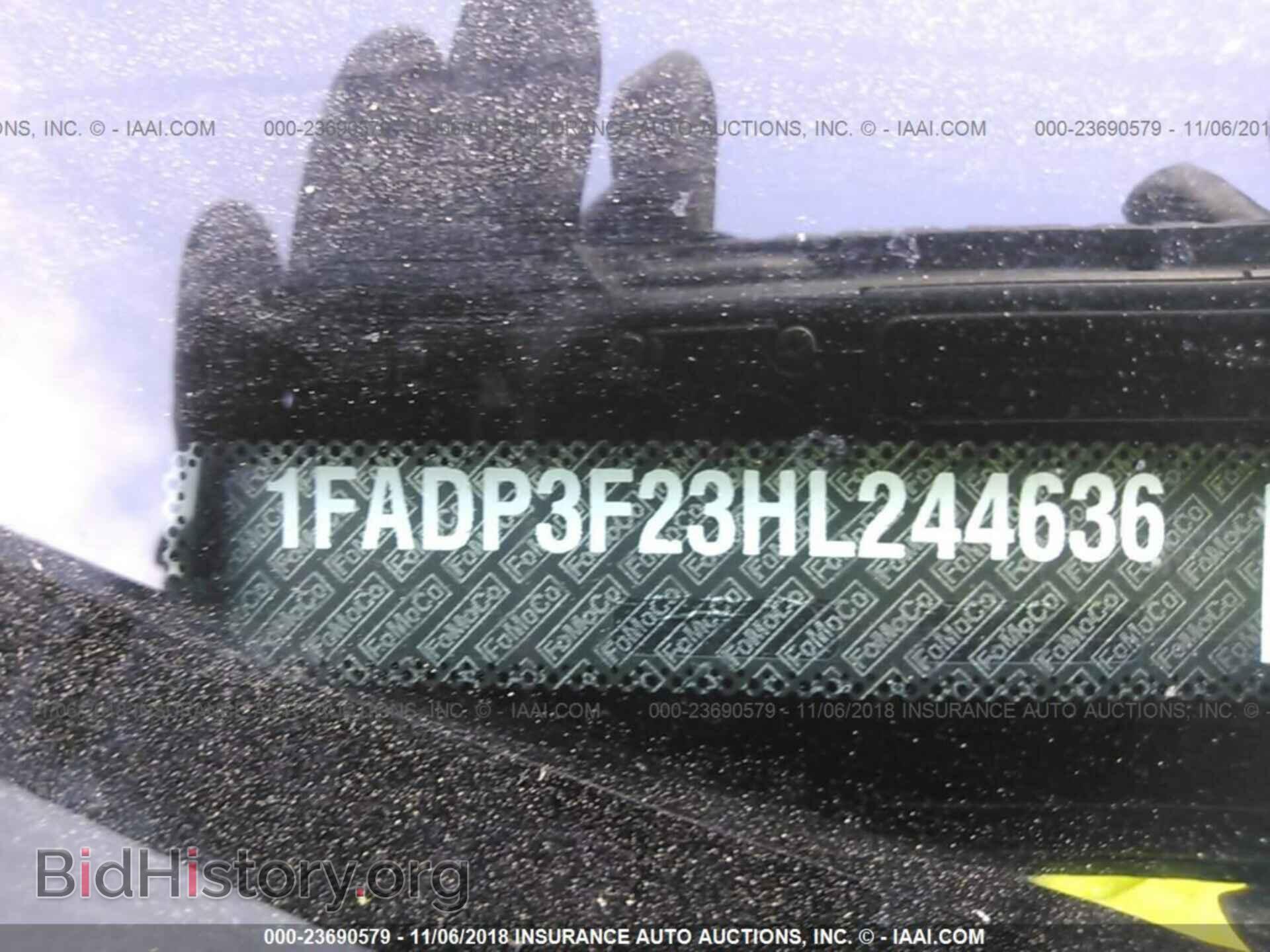 2017 FORD FOCUS - VIN: 1FADP3F23HL244636 - Фото 9