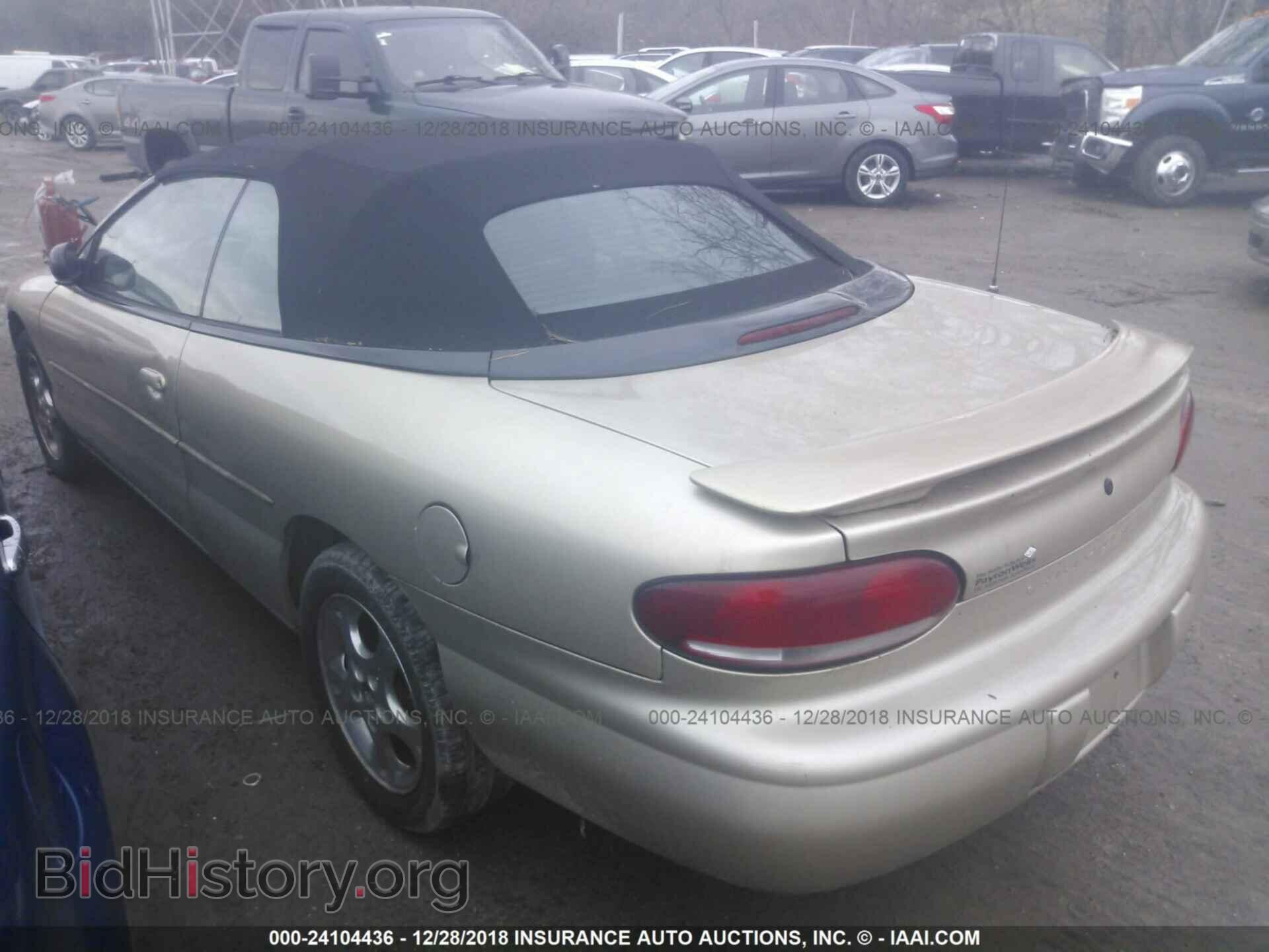 1999 CHRYSLER SEBRING - VIN: 3C3EL55H3XT201384 - Фото 3