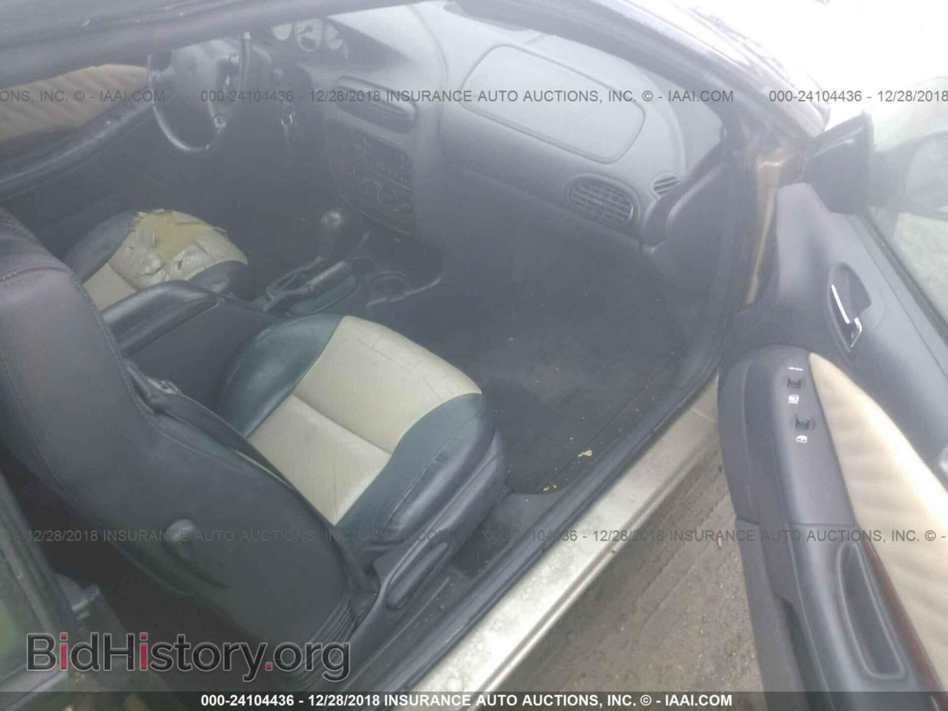 1999 CHRYSLER SEBRING - VIN: 3C3EL55H3XT201384 - Фото 5