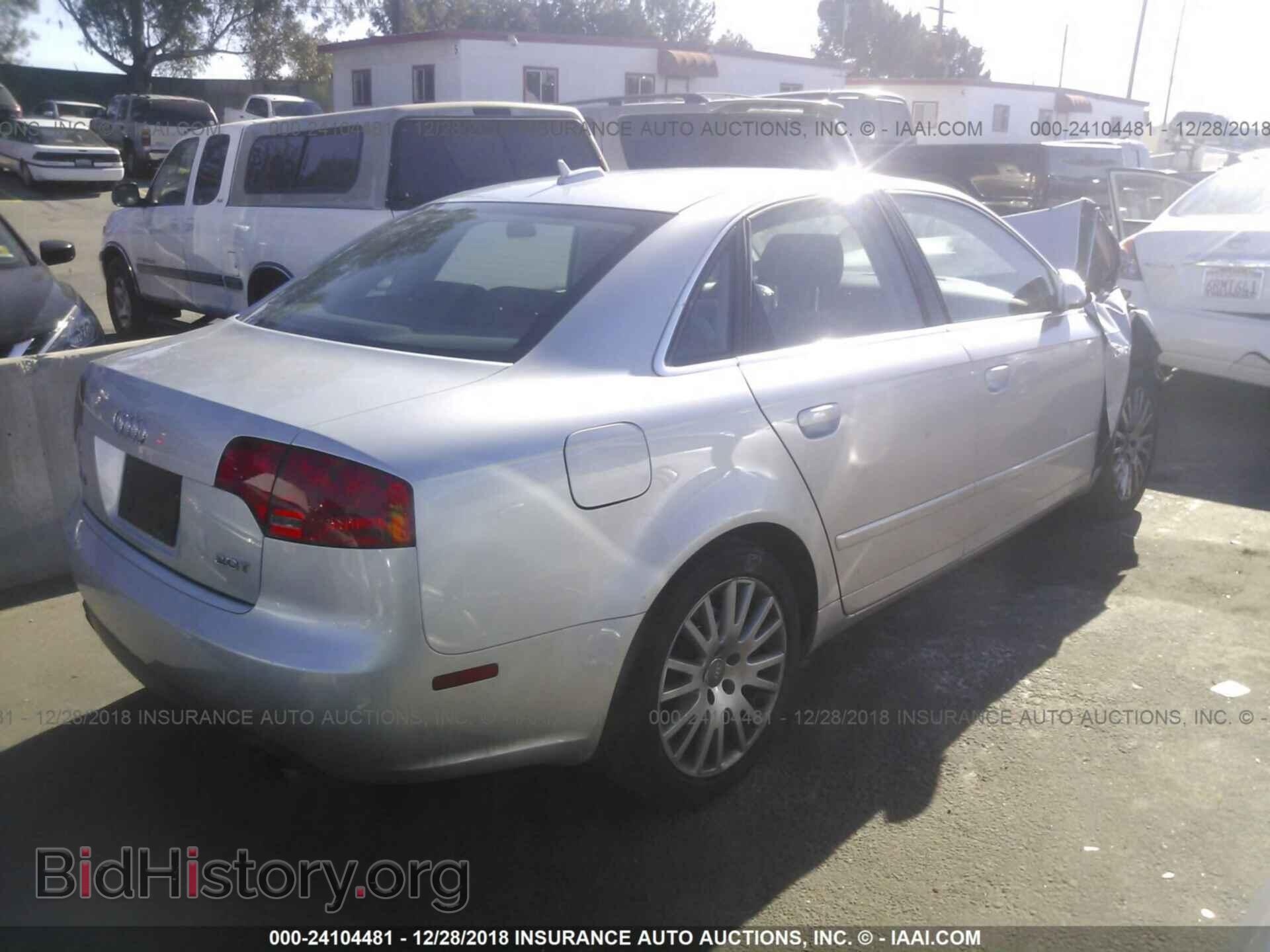 2006 AUDI A4 - VIN: WAUAF78E26A251260 - Фото 4