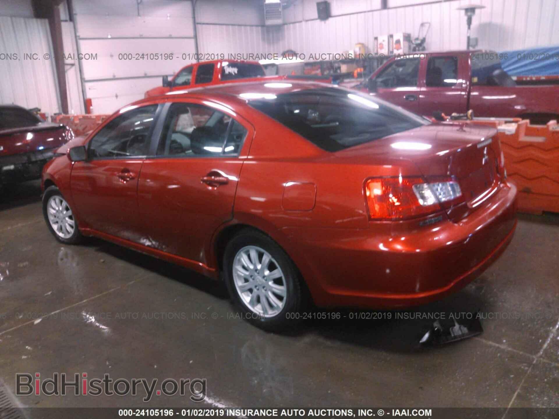 2012 MITSUBISHI GALANT - VIN: 4A32B2FF2CE006946 - Фото 3