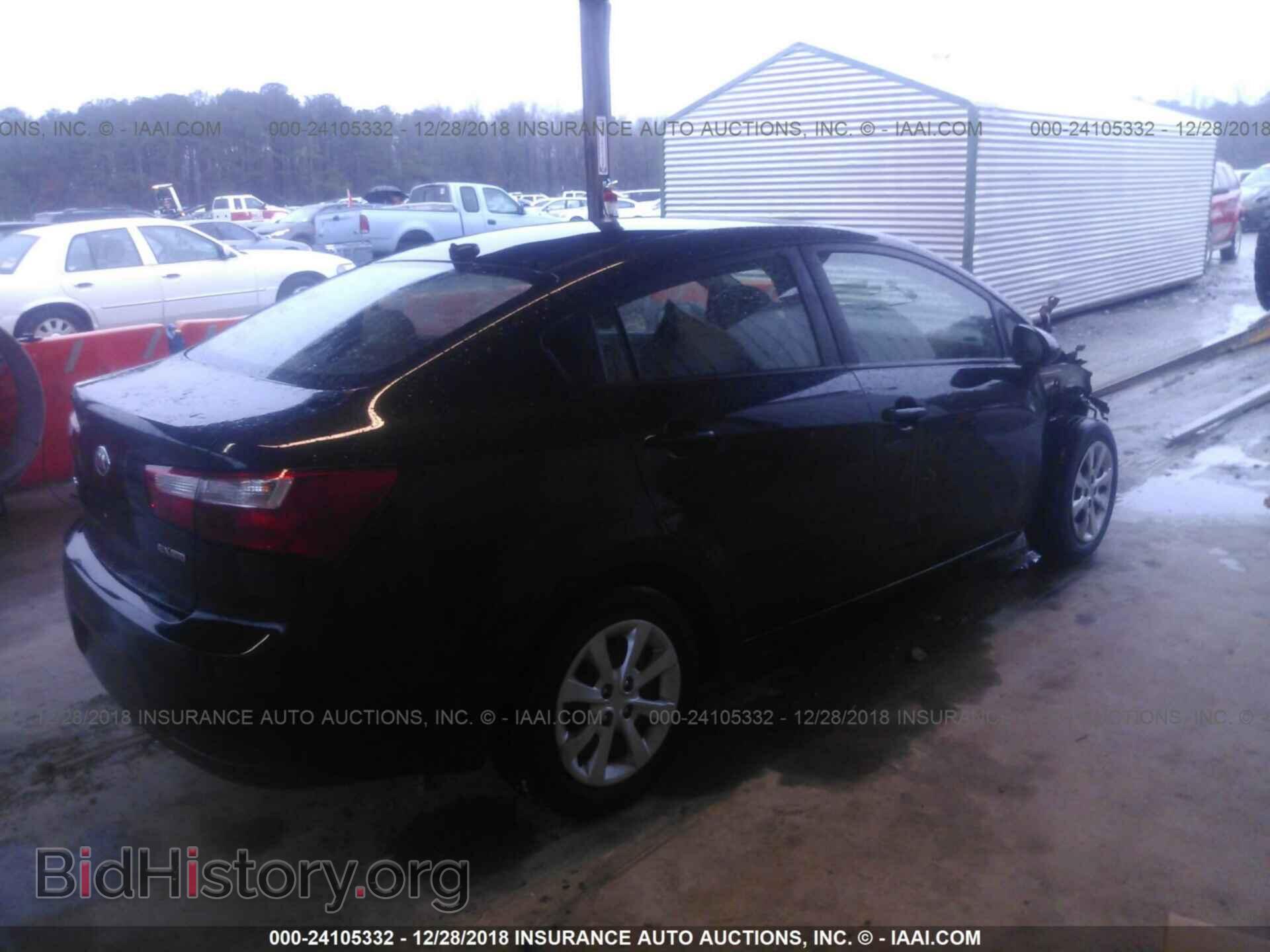2013 KIA RIO - VIN: KNADN4A37D6281927 - Фото 4