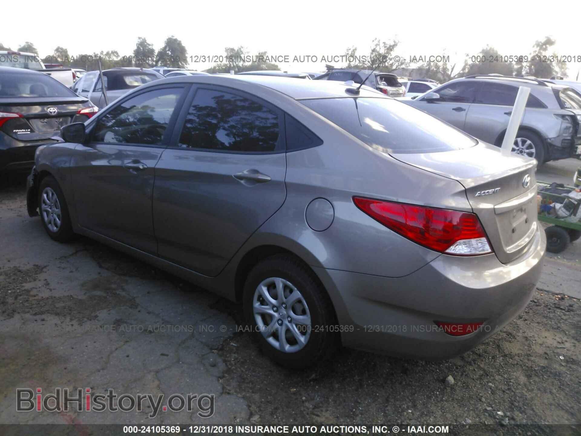 2013 HYUNDAI ACCENT - VIN: KMHCT4AE7DU489609 - Фото 3