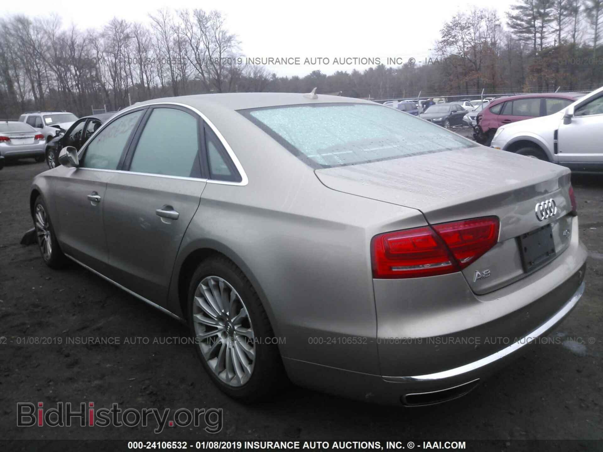 2014 AUDI A8 - VIN: WAUA2AFD0EN005799 - Фото 3