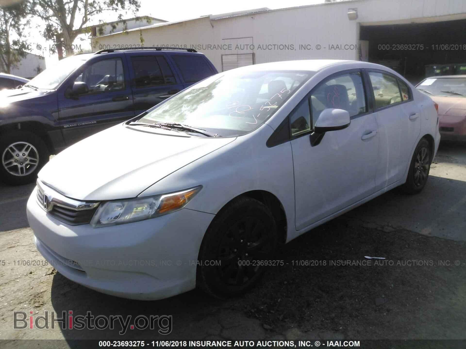 2012 HONDA CIVIC - VIN: JHMFB2F54CS005275 - Photo 2