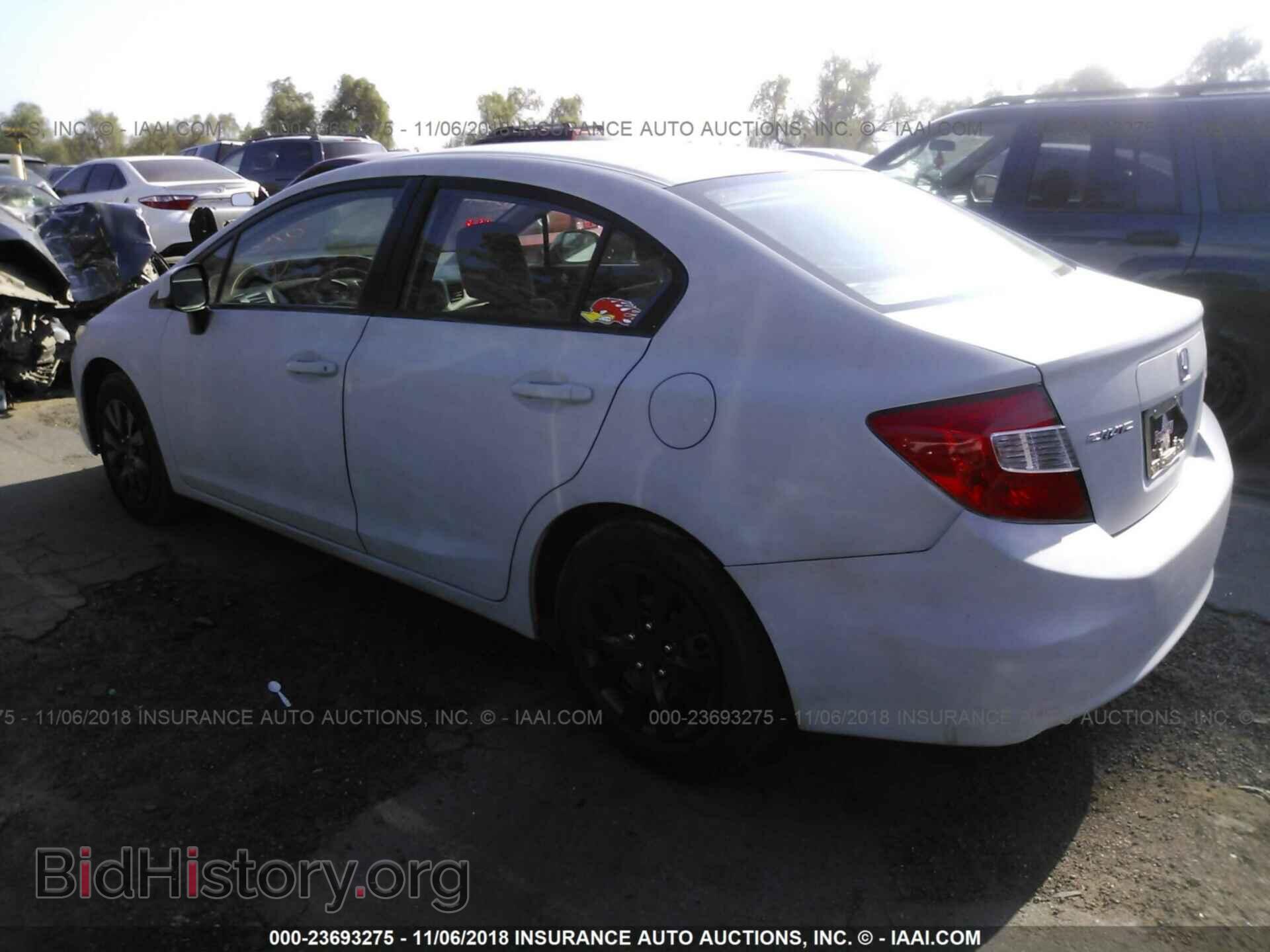 2012 HONDA CIVIC - VIN: JHMFB2F54CS005275 - Photo 3