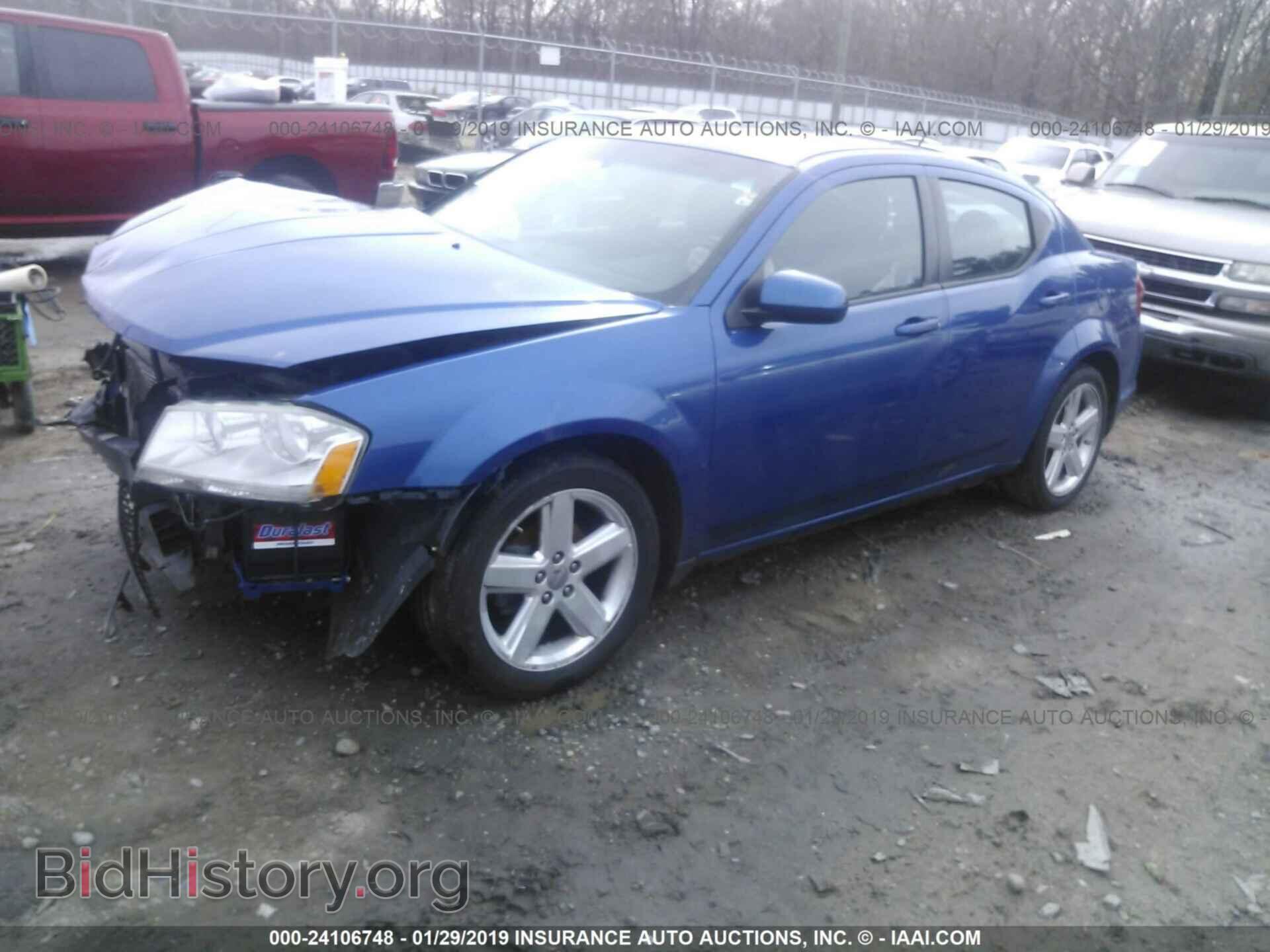 2012 DODGE AVENGER - VIN: 1C3CDZCB2CN291146 - Фото 2