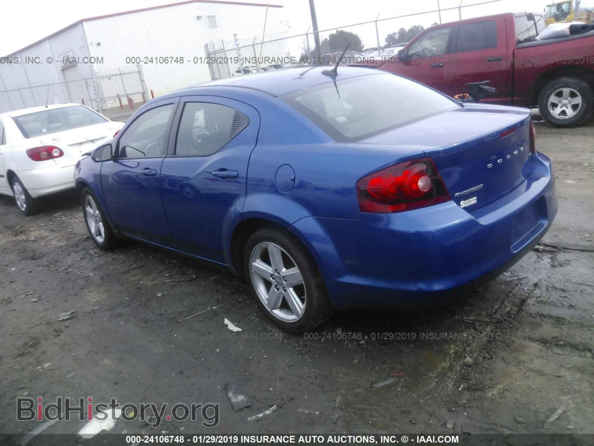 2012 DODGE AVENGER - VIN: 1C3CDZCB2CN291146 - Фото 3