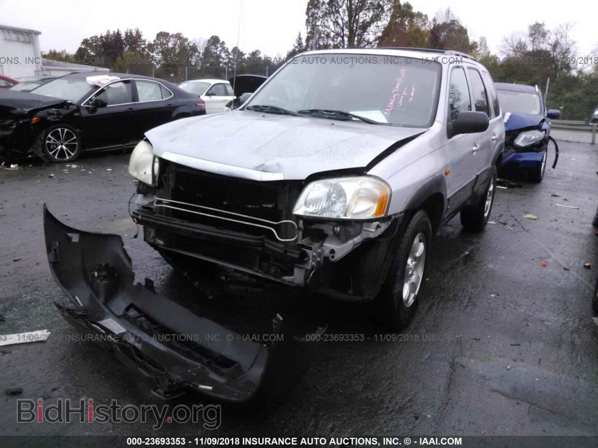 2003 MAZDA TRIBUTE - VIN: 4F2CZ06143KM41139 - Фото 2