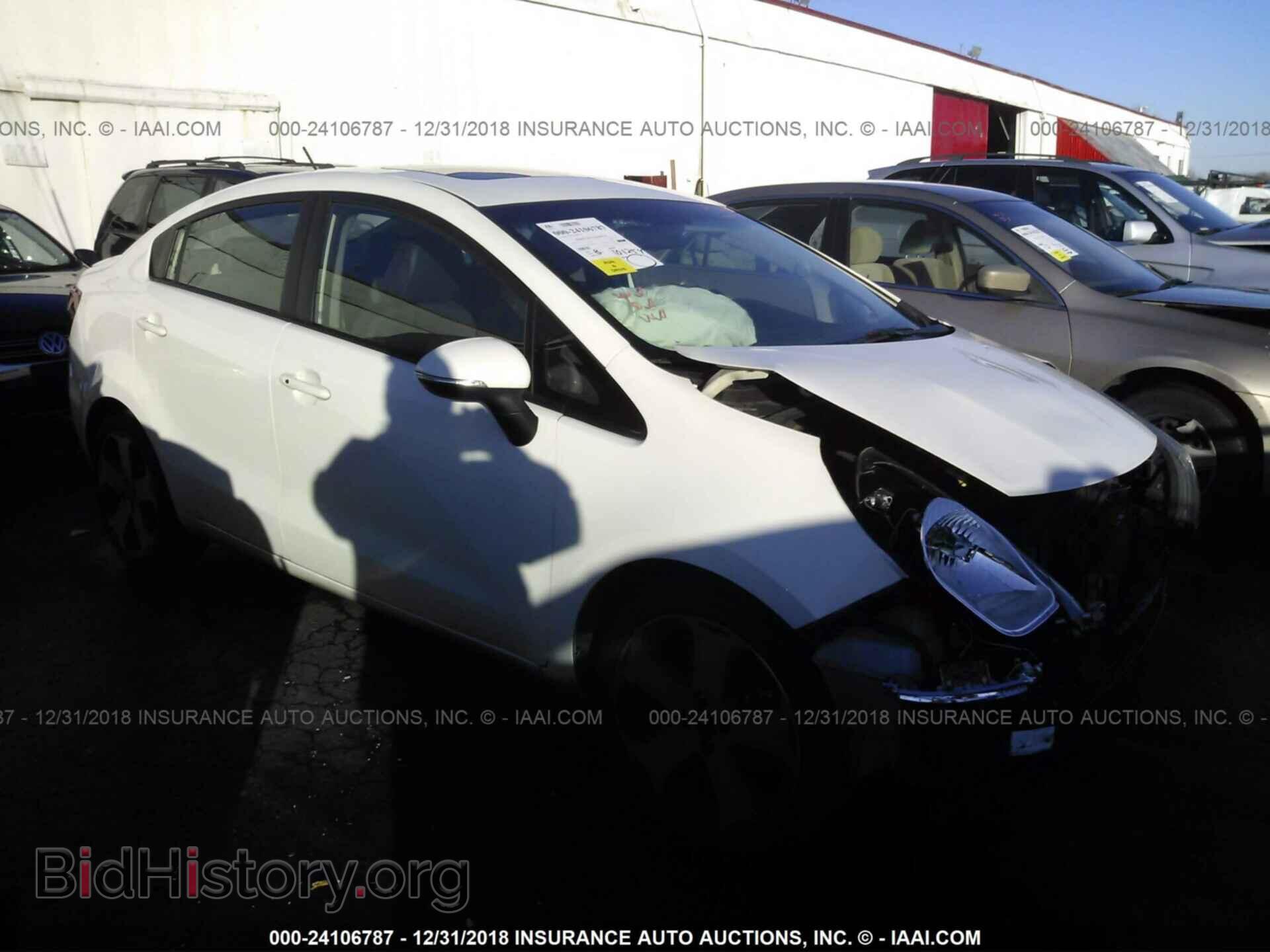 Photo KNADN4A39D6188570 - KIA RIO 2013