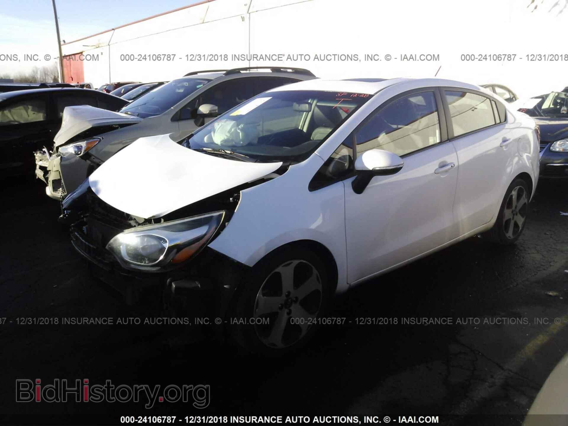 2013 KIA RIO - VIN: KNADN4A39D6188570 - Photo 2