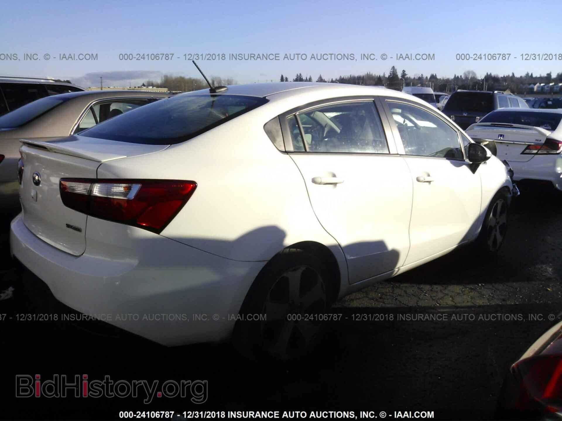 2013 KIA RIO - VIN: KNADN4A39D6188570 - Photo 4