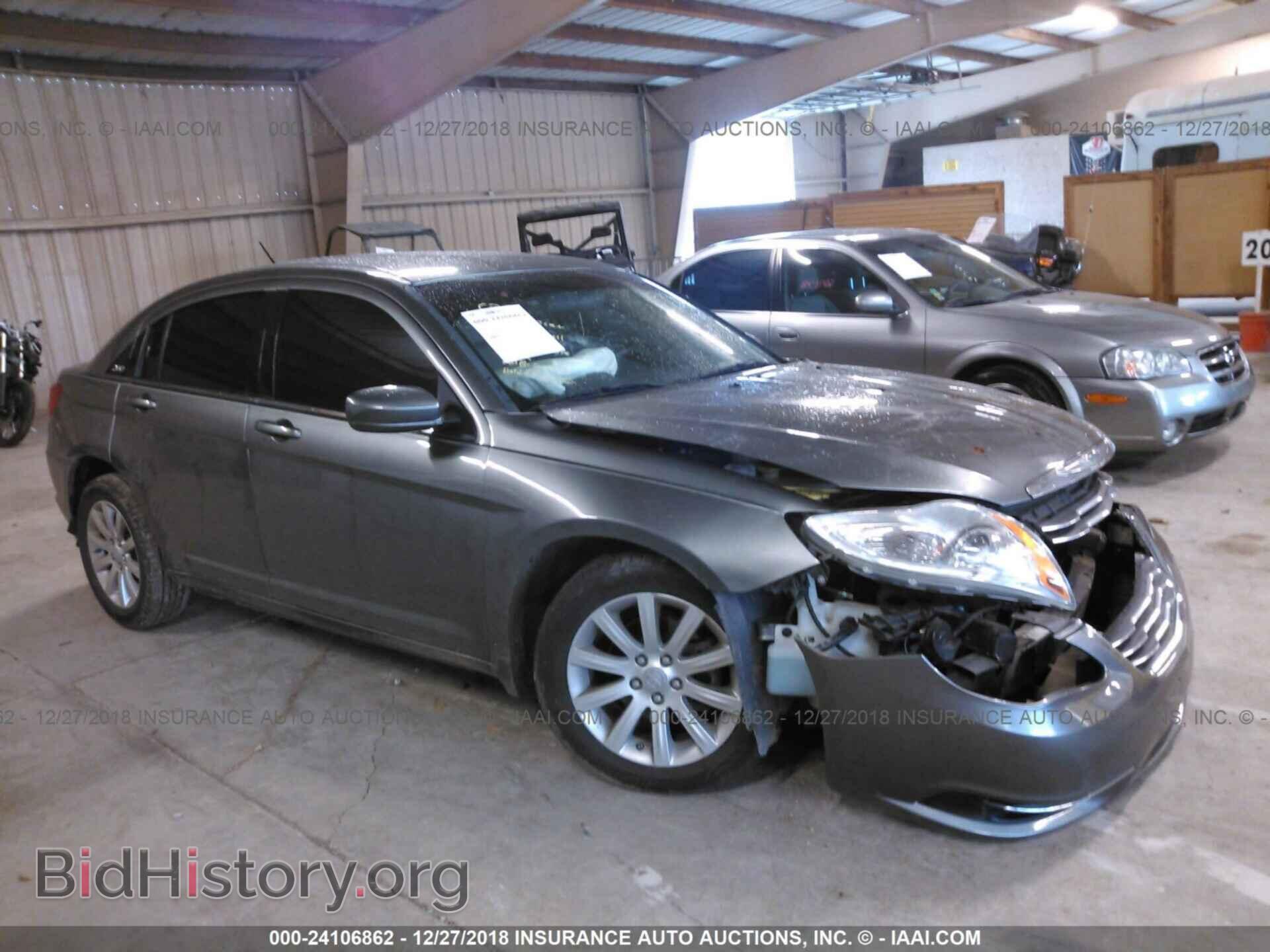 Фотография 1C3CCBBB9CN162266 - CHRYSLER 200 2012