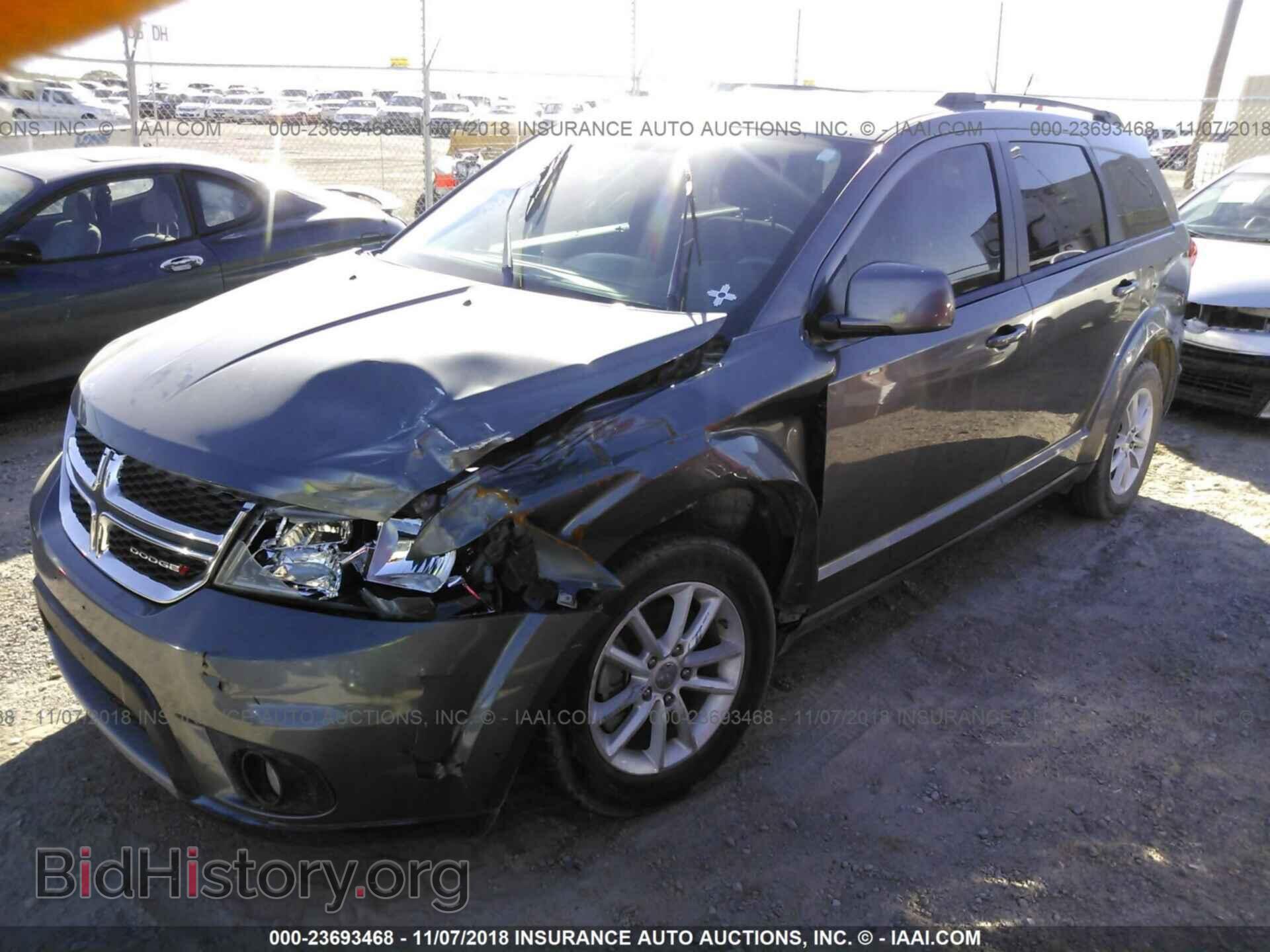 2013 DODGE JOURNEY - VIN: 3C4PDCBB2DT594683 - Фото 2