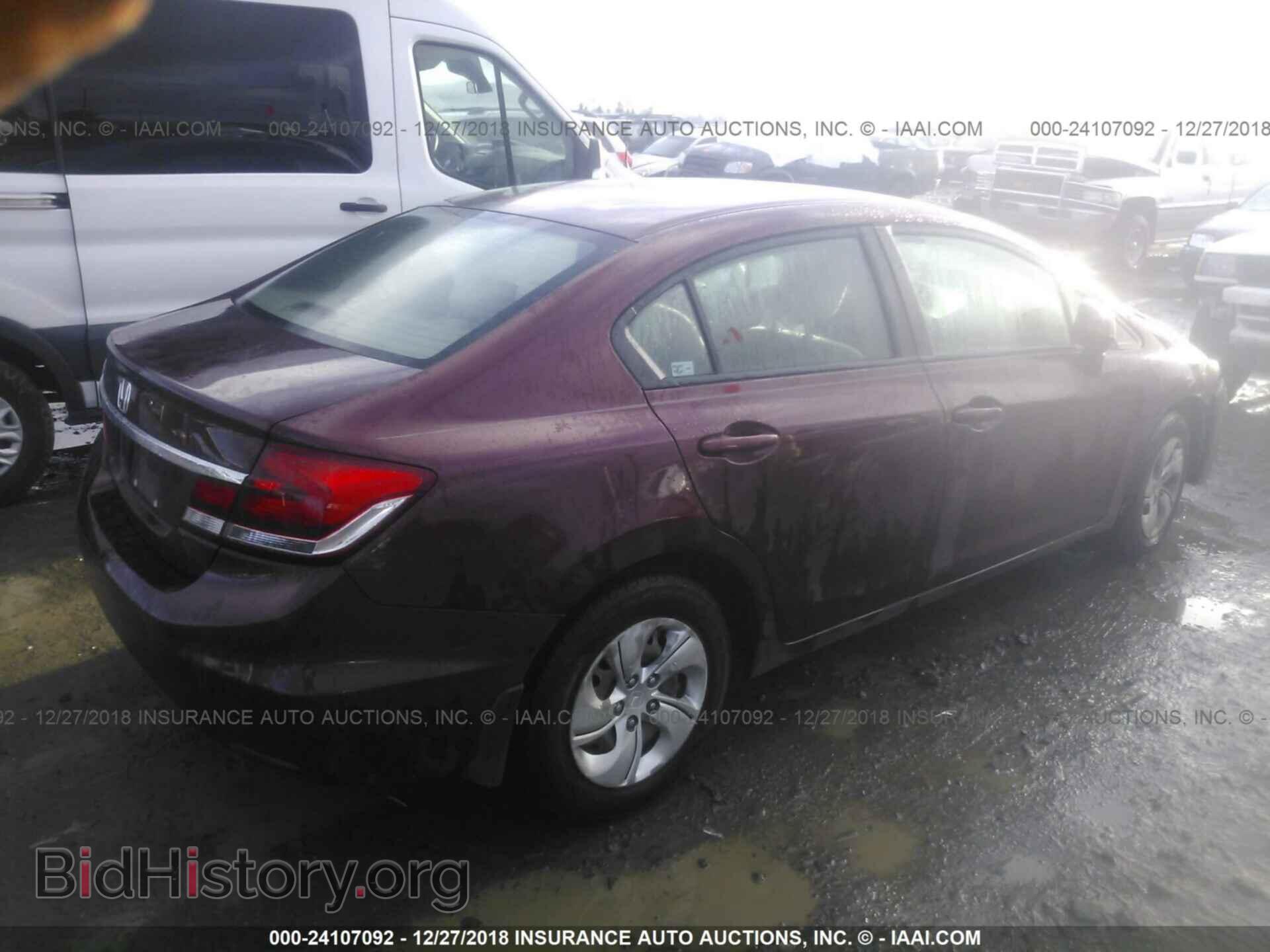 2013 HONDA CIVIC - VIN: 19XFB2F50DE214356 - Фото 4