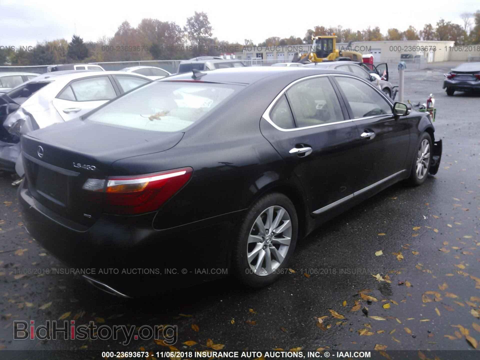 2012 LEXUS LS - VIN: JTHCL5EF1C5012971 - Фото 4