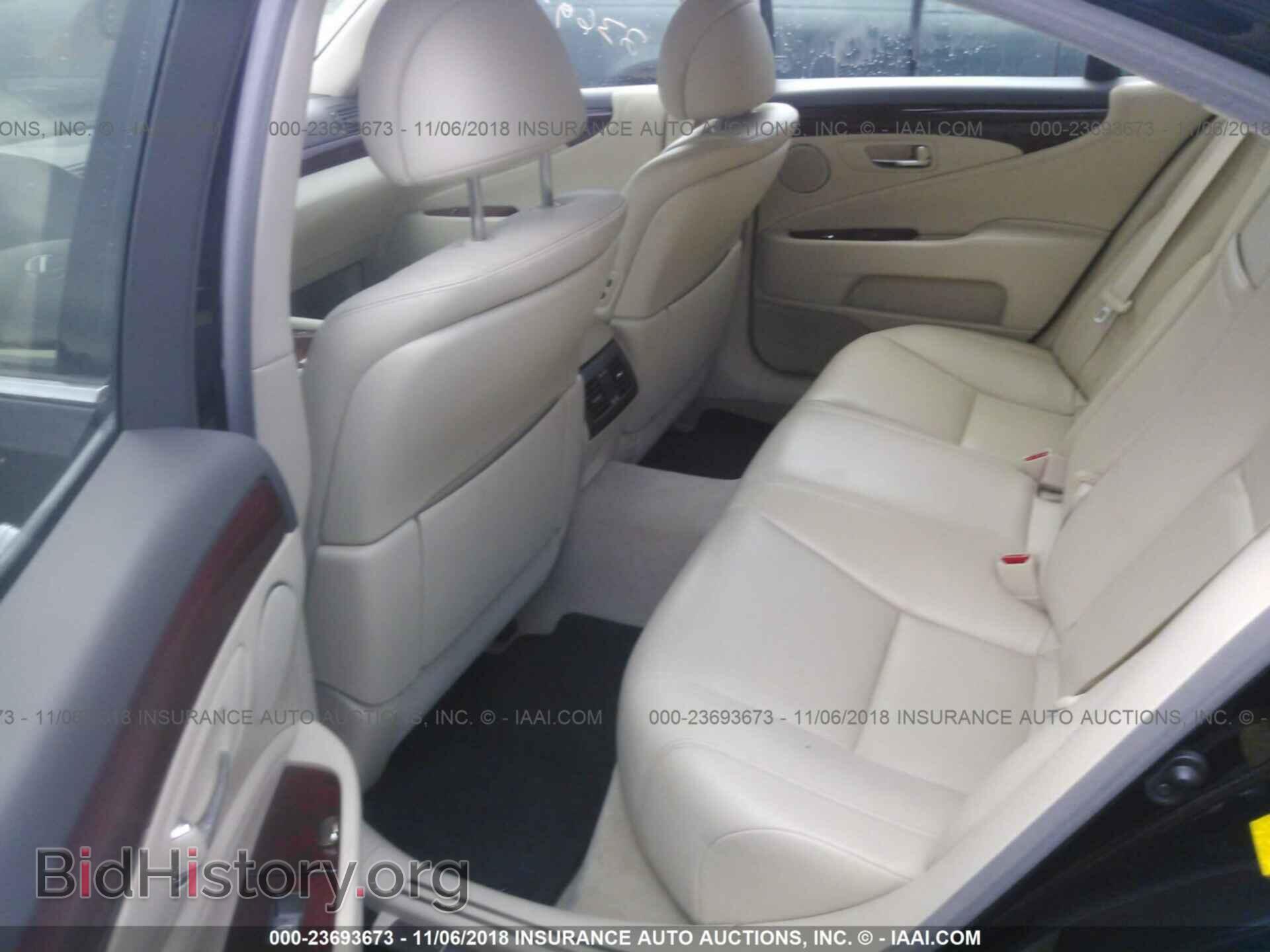 2012 LEXUS LS - VIN: JTHCL5EF1C5012971 - Фото 8