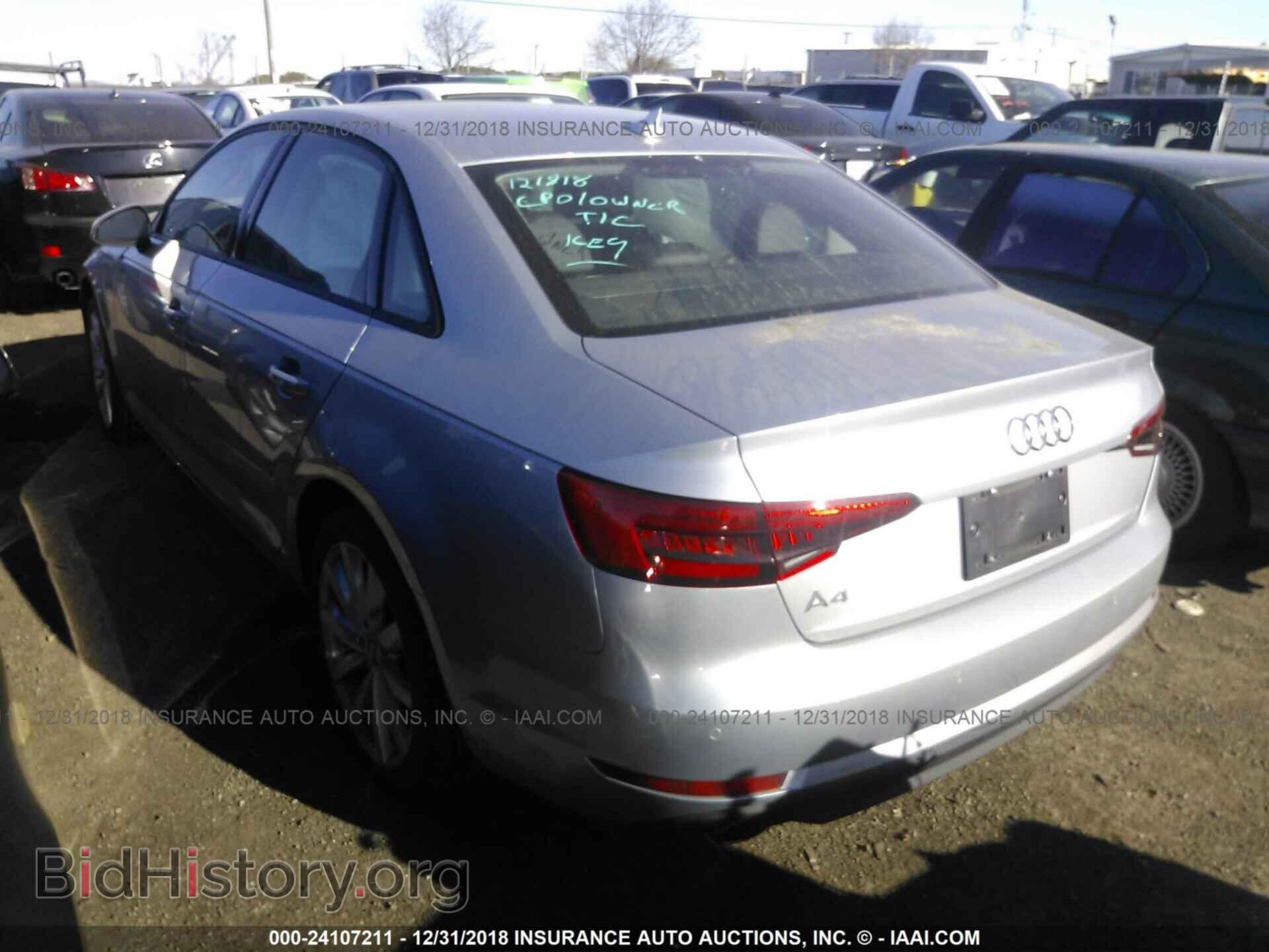 2017 AUDI A4 - VIN: WAUGNAF47HN010911 - Фото 3