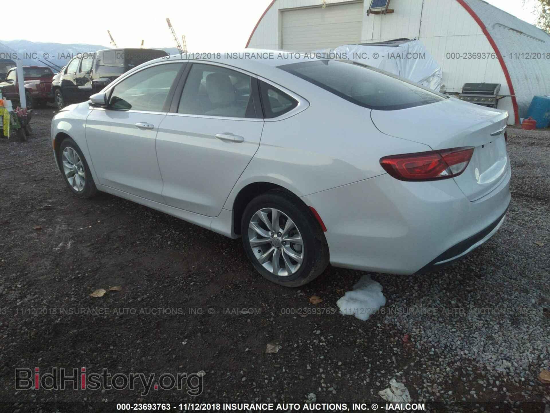 2015 CHRYSLER 200 - VIN: 1C3CCCCBXFN686258 - Photo 3