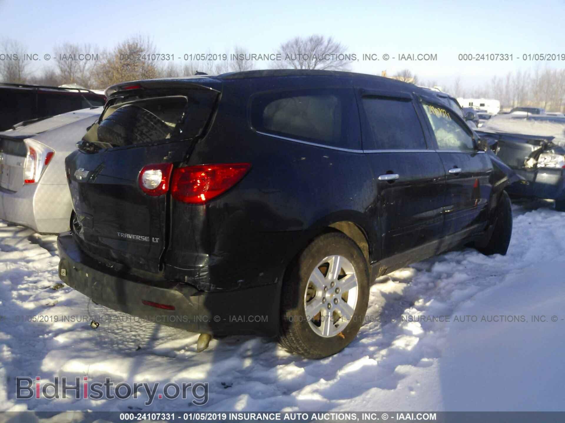 2012 CHEVROLET TRAVERSE - VIN: 1GNKVGED6CJ101841 - Фото 4