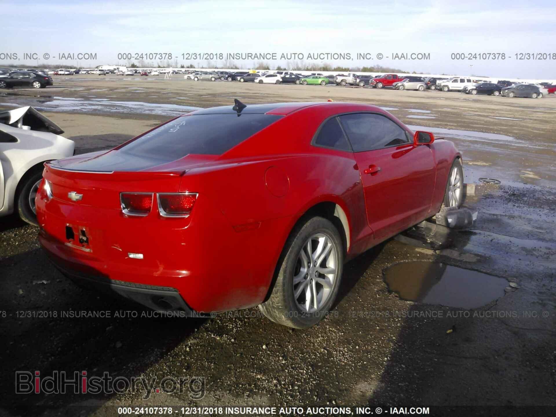 2013 CHEVROLET CAMARO - VIN: 2G1FB1E39D9126102 - Фото 4