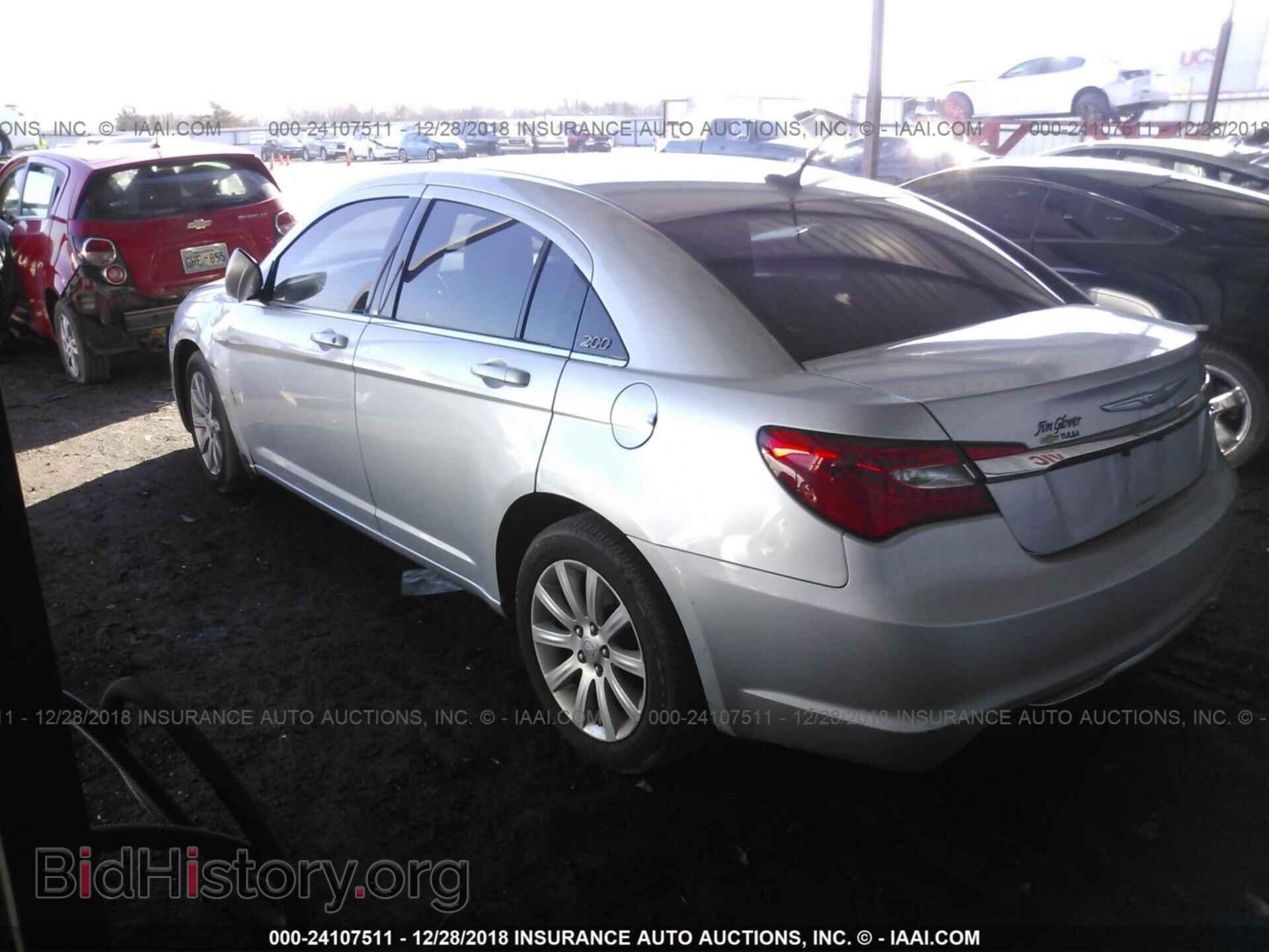 2012 CHRYSLER 200 - VIN: 1C3CCBBG9CN308368 - Фото 3