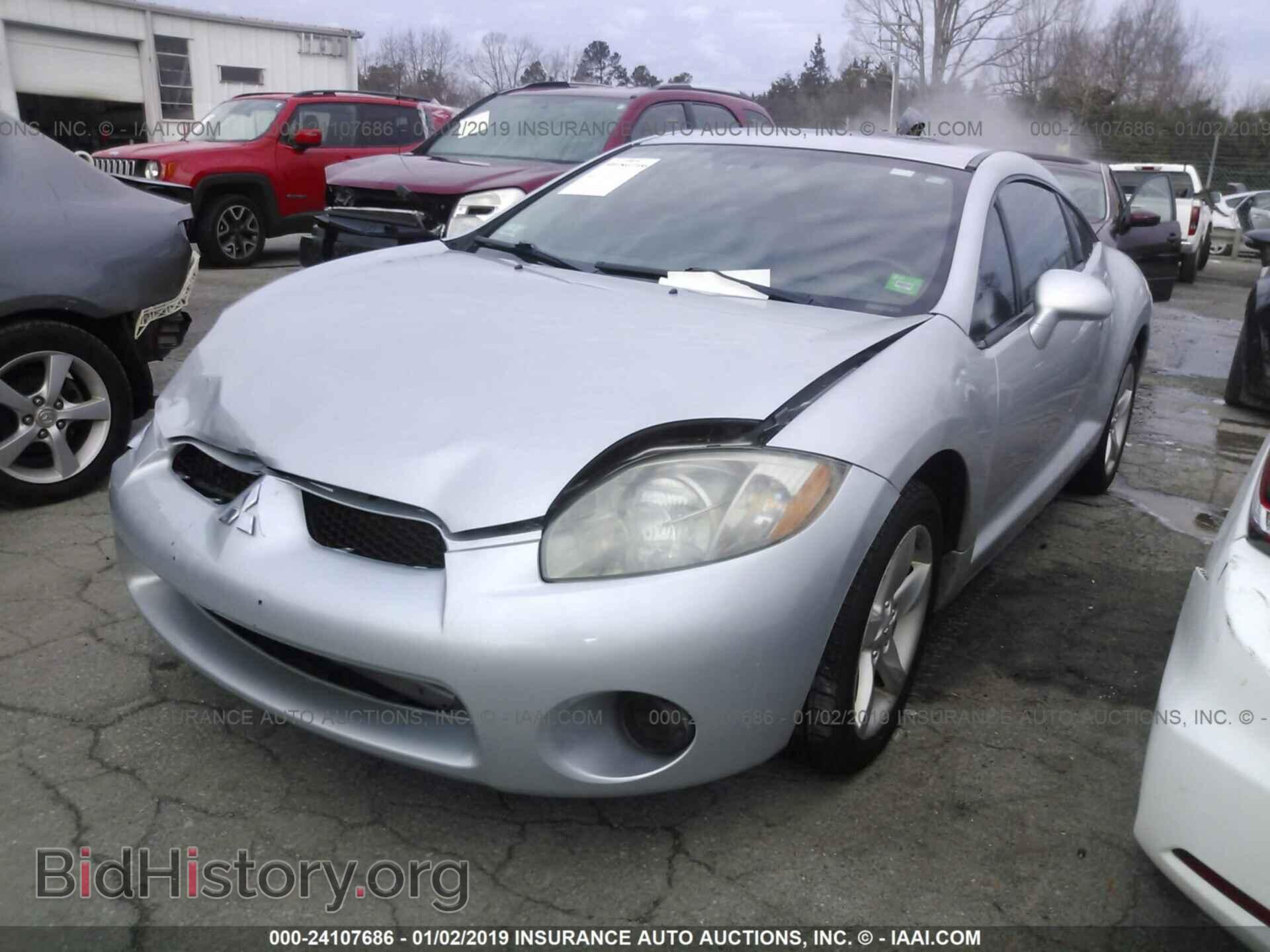 2007 MITSUBISHI ECLIPSE - VIN: 4A3AK24F67E048475 - Photo 2