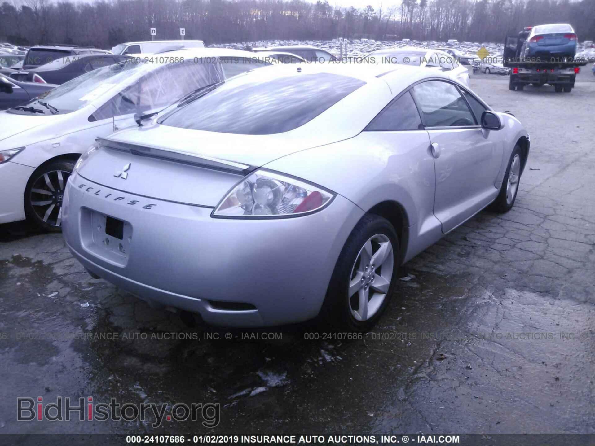 2007 MITSUBISHI ECLIPSE - VIN: 4A3AK24F67E048475 - Photo 4
