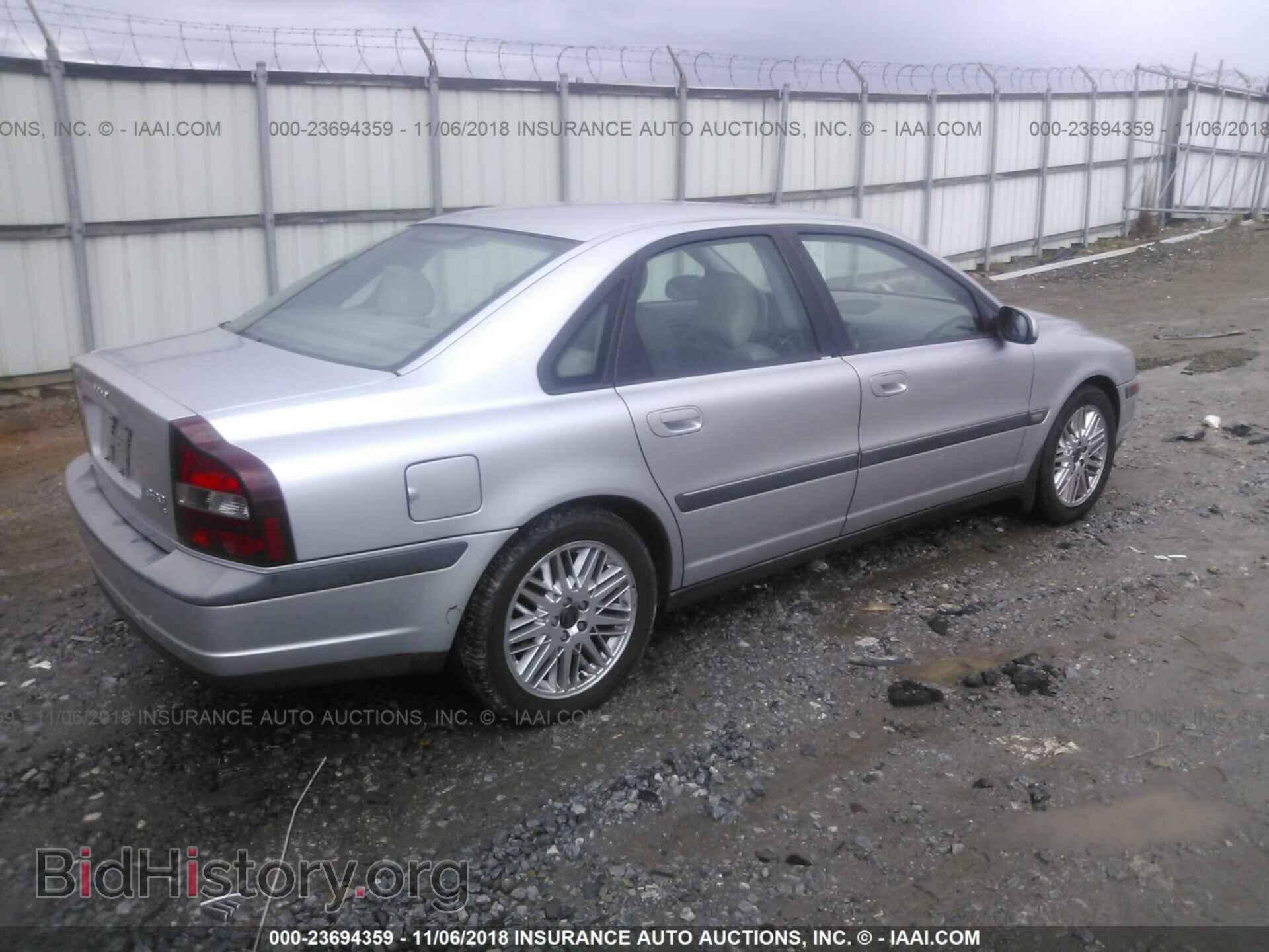 2001 VOLVO S80 - VIN: YV1TS90D311183849 - Фото 4