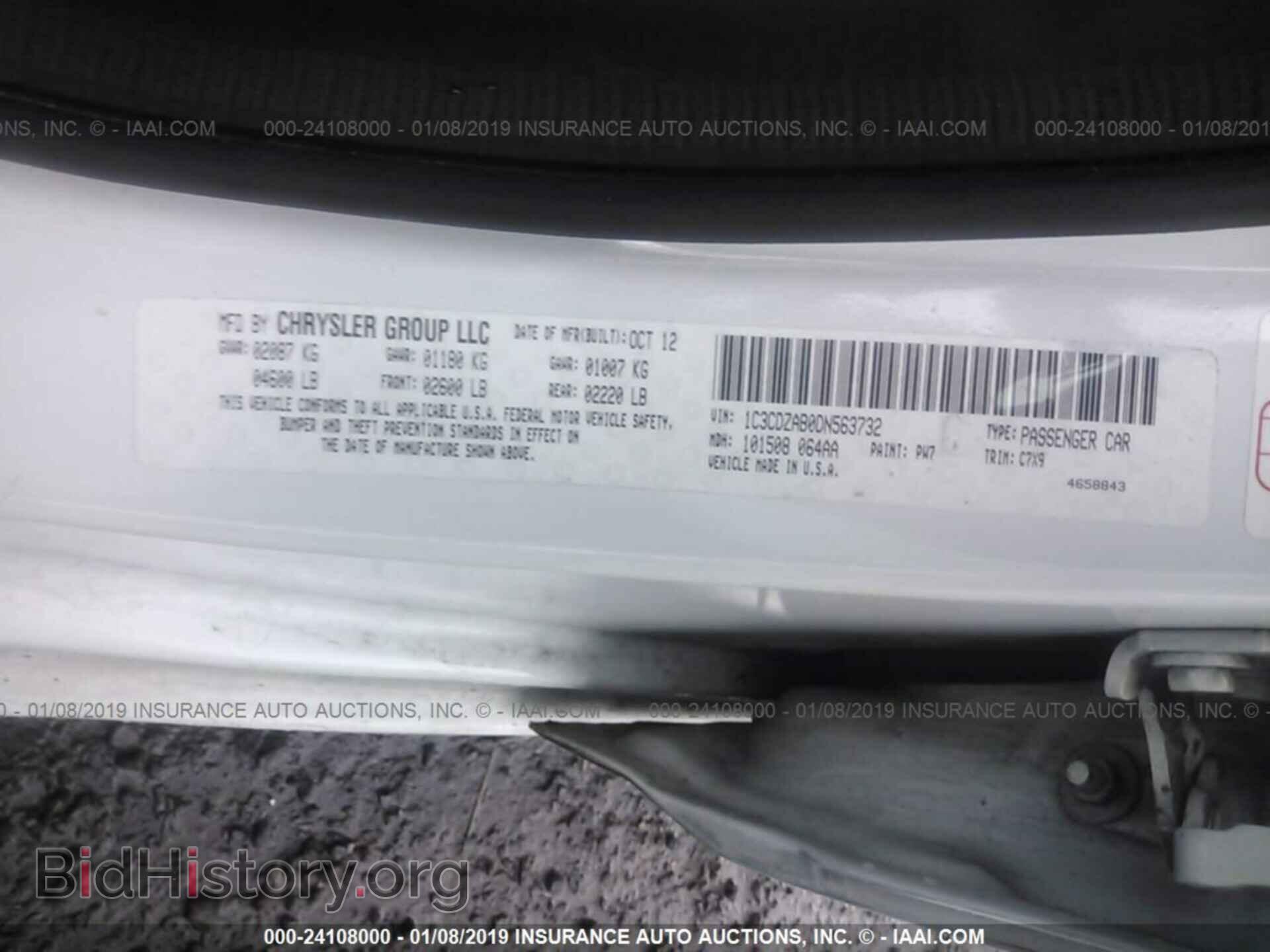 2013 DODGE AVENGER - VIN: 1C3CDZAB0DN563732 - Photo 9