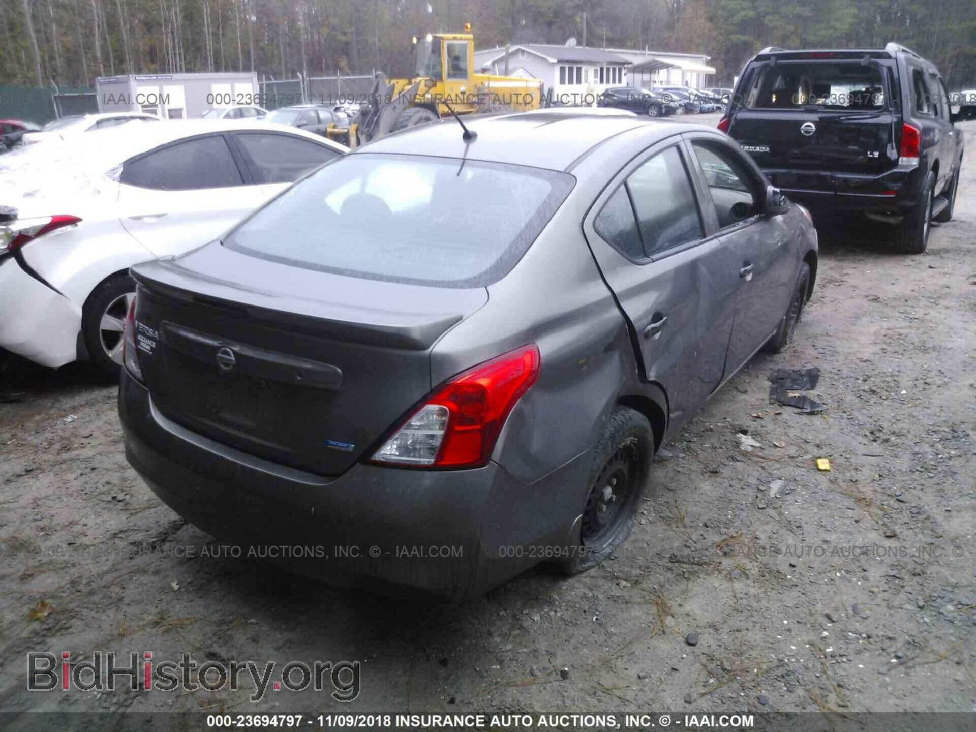 2014 NISSAN VERSA - VIN: 3N1CN7AP3EL863844 - Фото 4