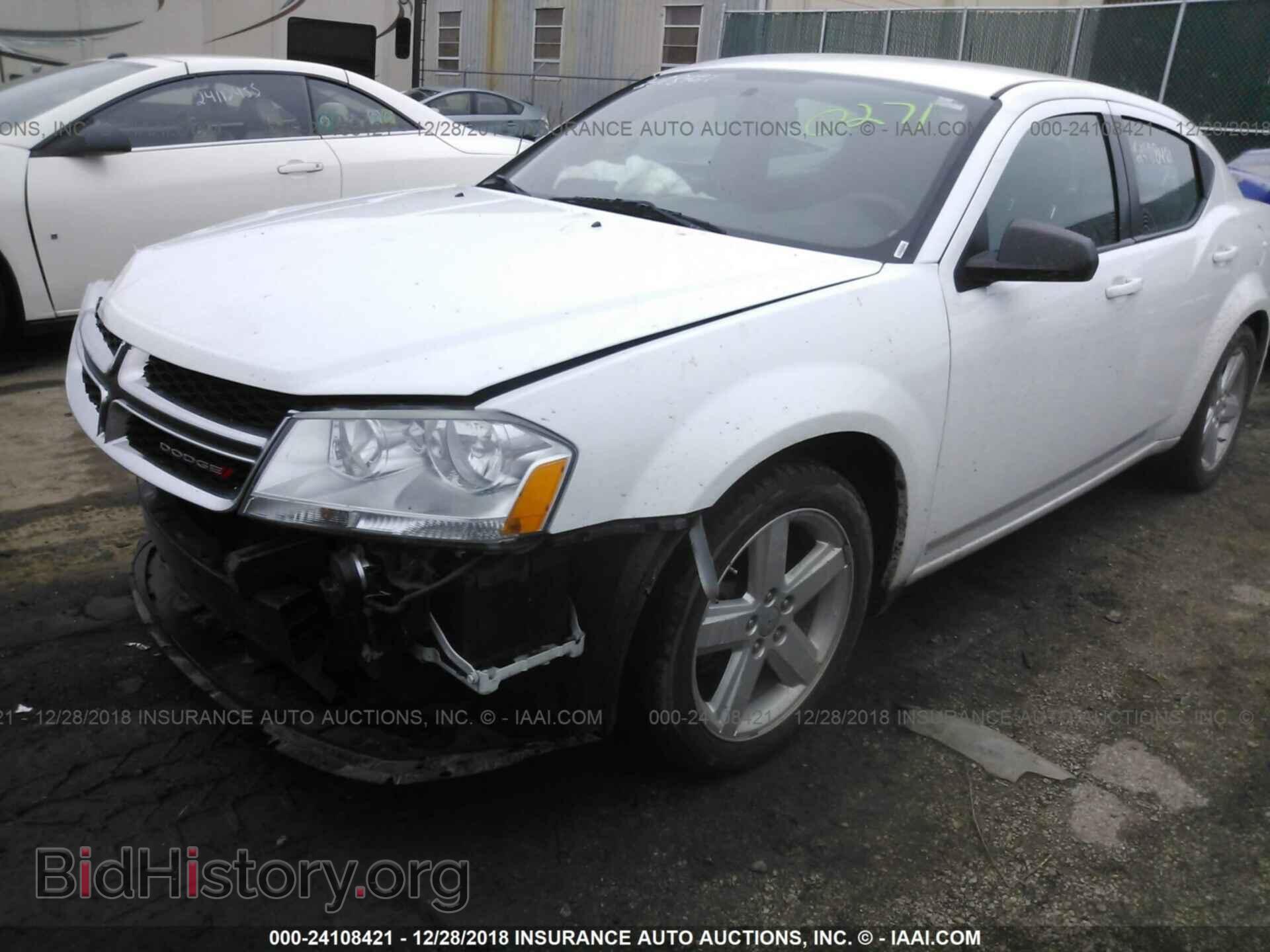 2013 DODGE AVENGER - VIN: 1C3CDZABXDN740271 - Фото 2