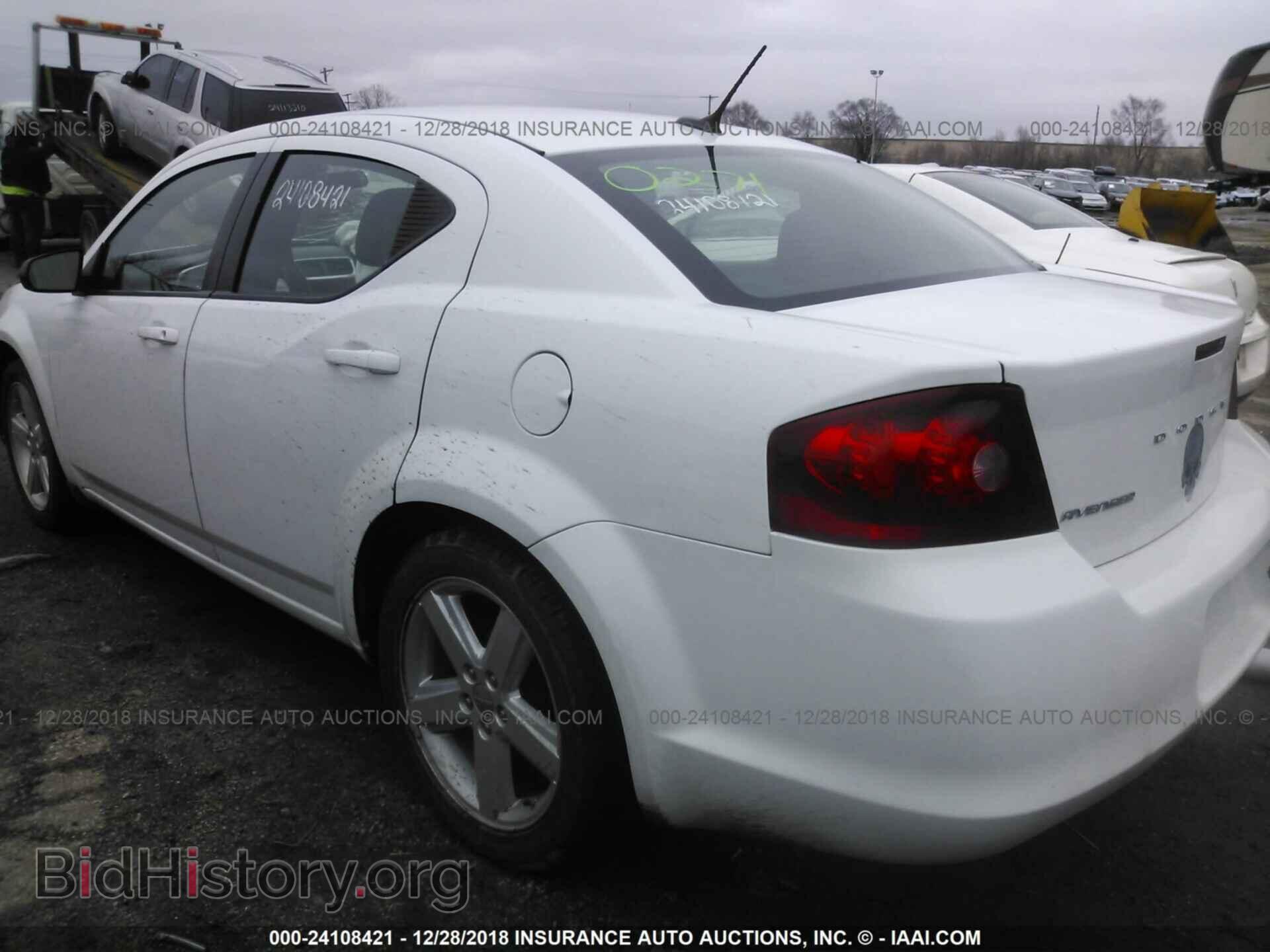 2013 DODGE AVENGER - VIN: 1C3CDZABXDN740271 - Фото 3