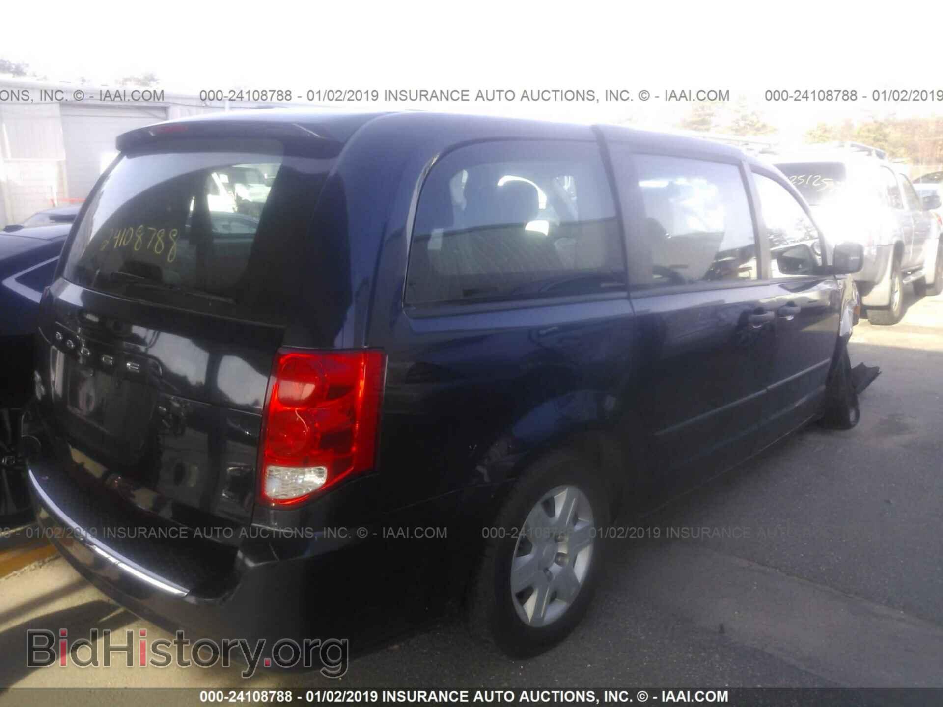 2013 DODGE GRAND CARAVAN - VIN: 2C4RDGBG0DR556898 - Фото 4