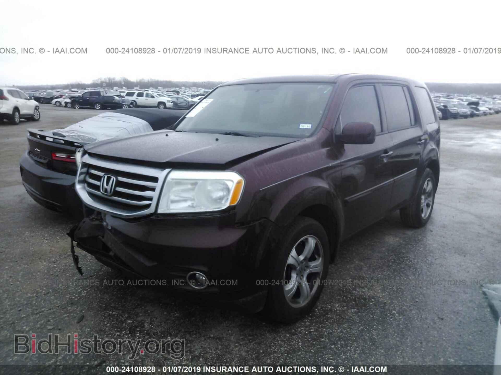 2013 HONDA PILOT - VIN: 5FNYF3H51DB012961 - Фото 2