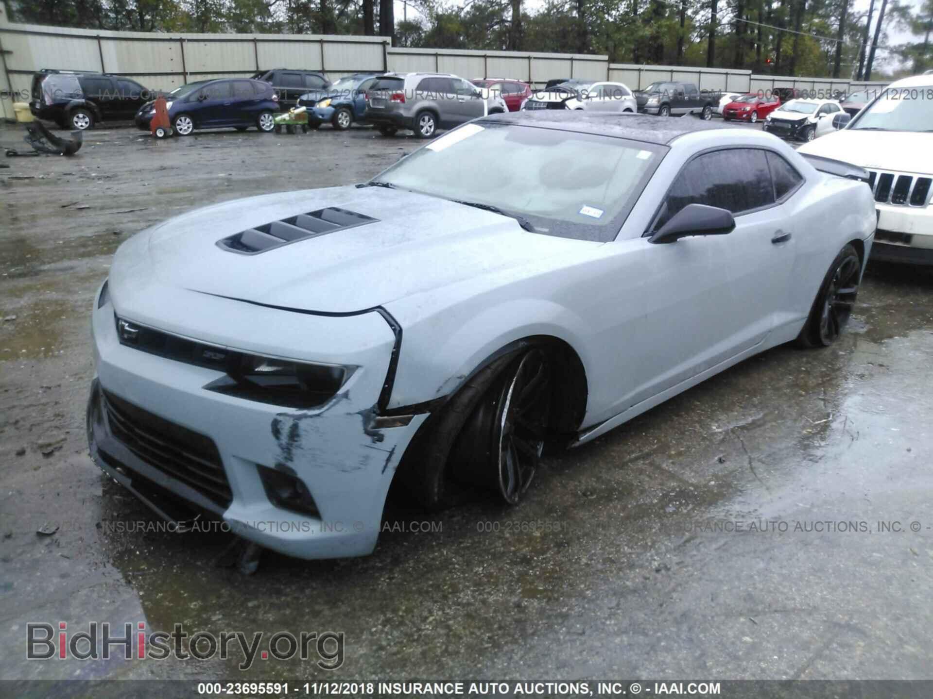 2014 CHEVROLET CAMARO - VIN: 2G1FT1EW4E9251923 - Фото 2