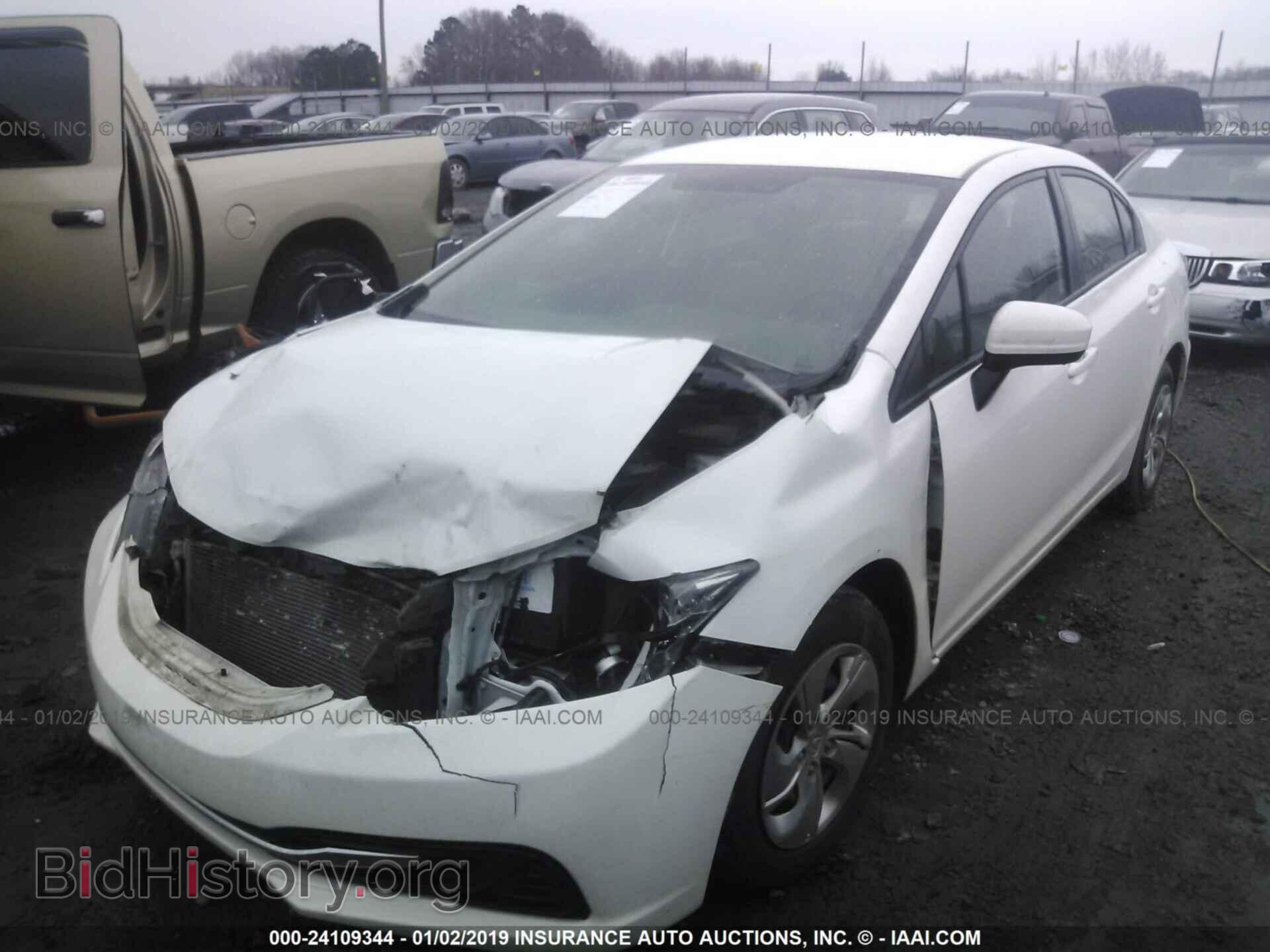 2014 HONDA CIVIC - VIN: 19XFB2F54EE049879 - Photo 2