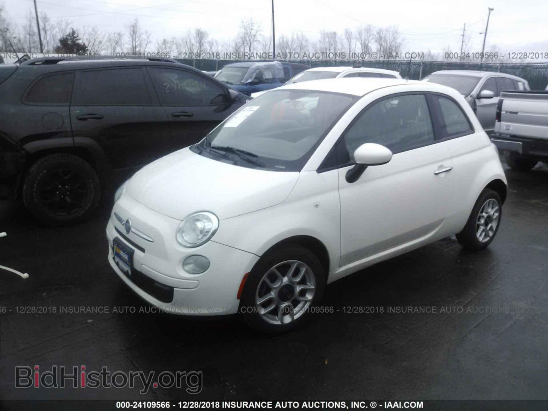 2013 FIAT 500 - VIN: 3C3CFFAR7DT546447 - Фото 2