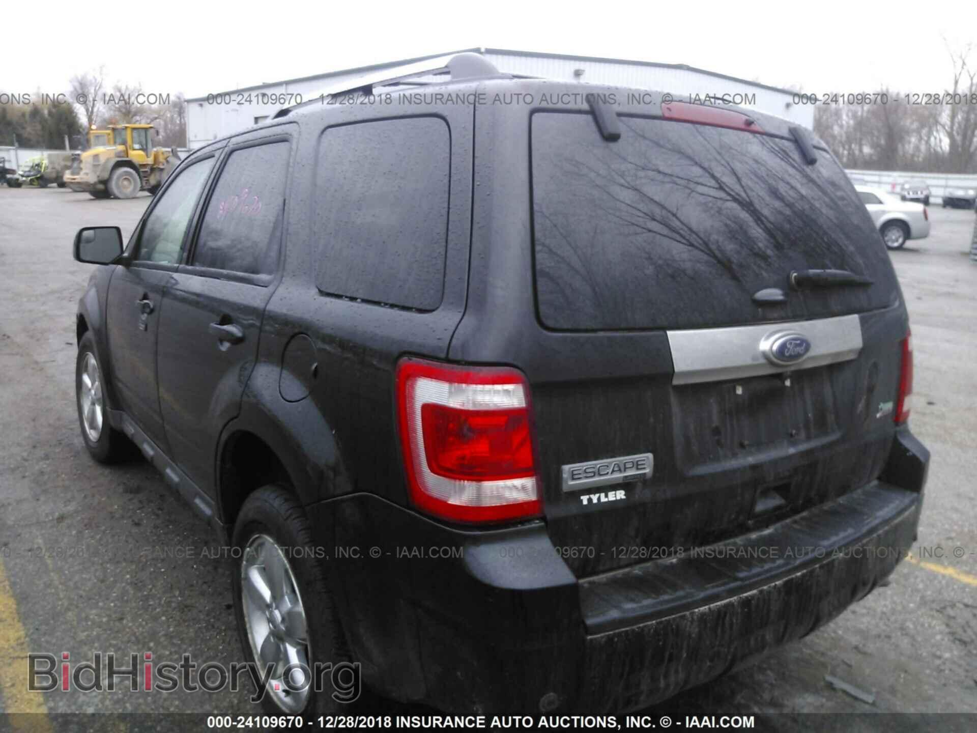 2011 FORD ESCAPE - VIN: 1FMCU9EG2BKA80559 - Фото 3